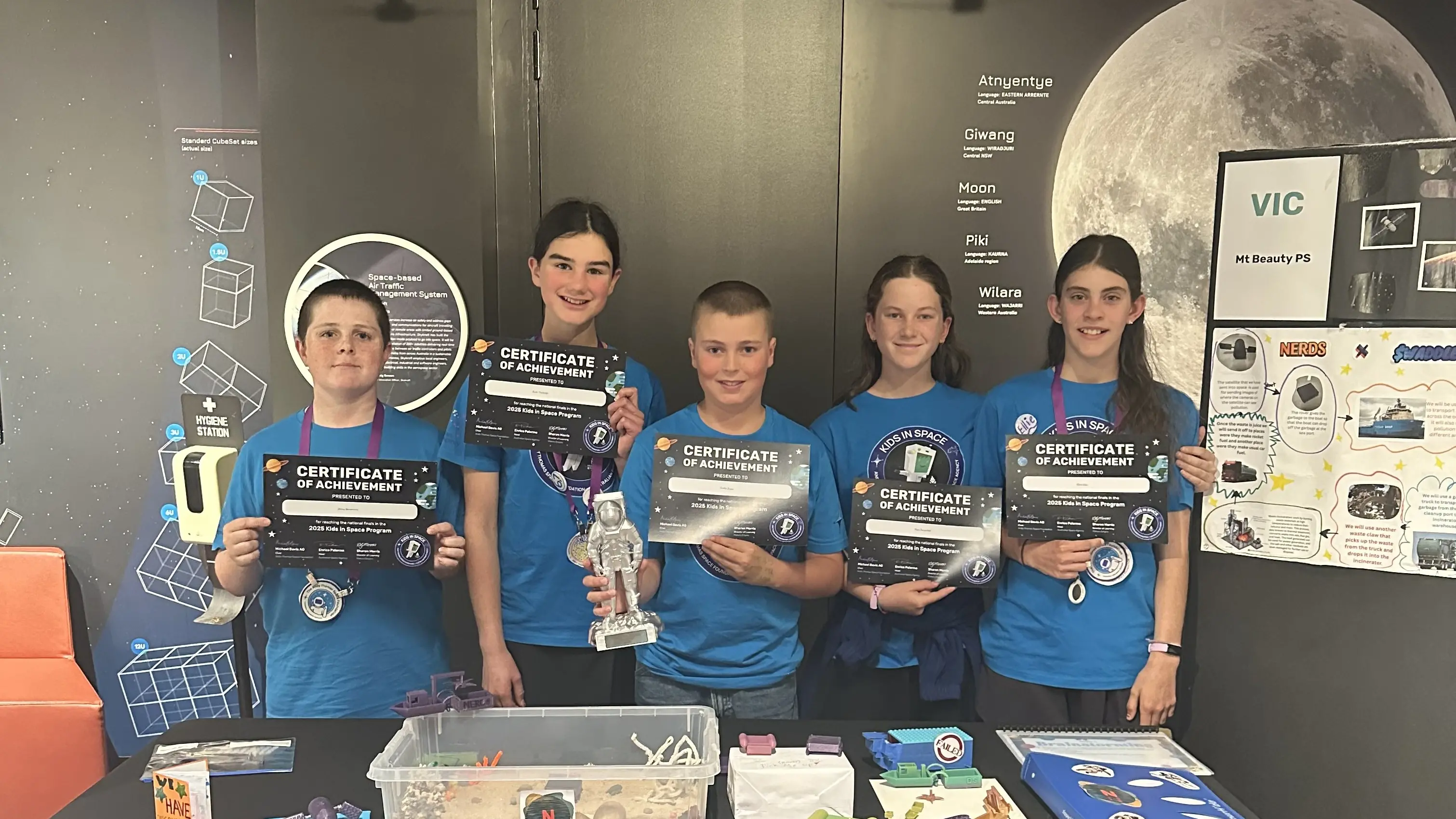 Mt Beauty Primary School runner-up in national space contest