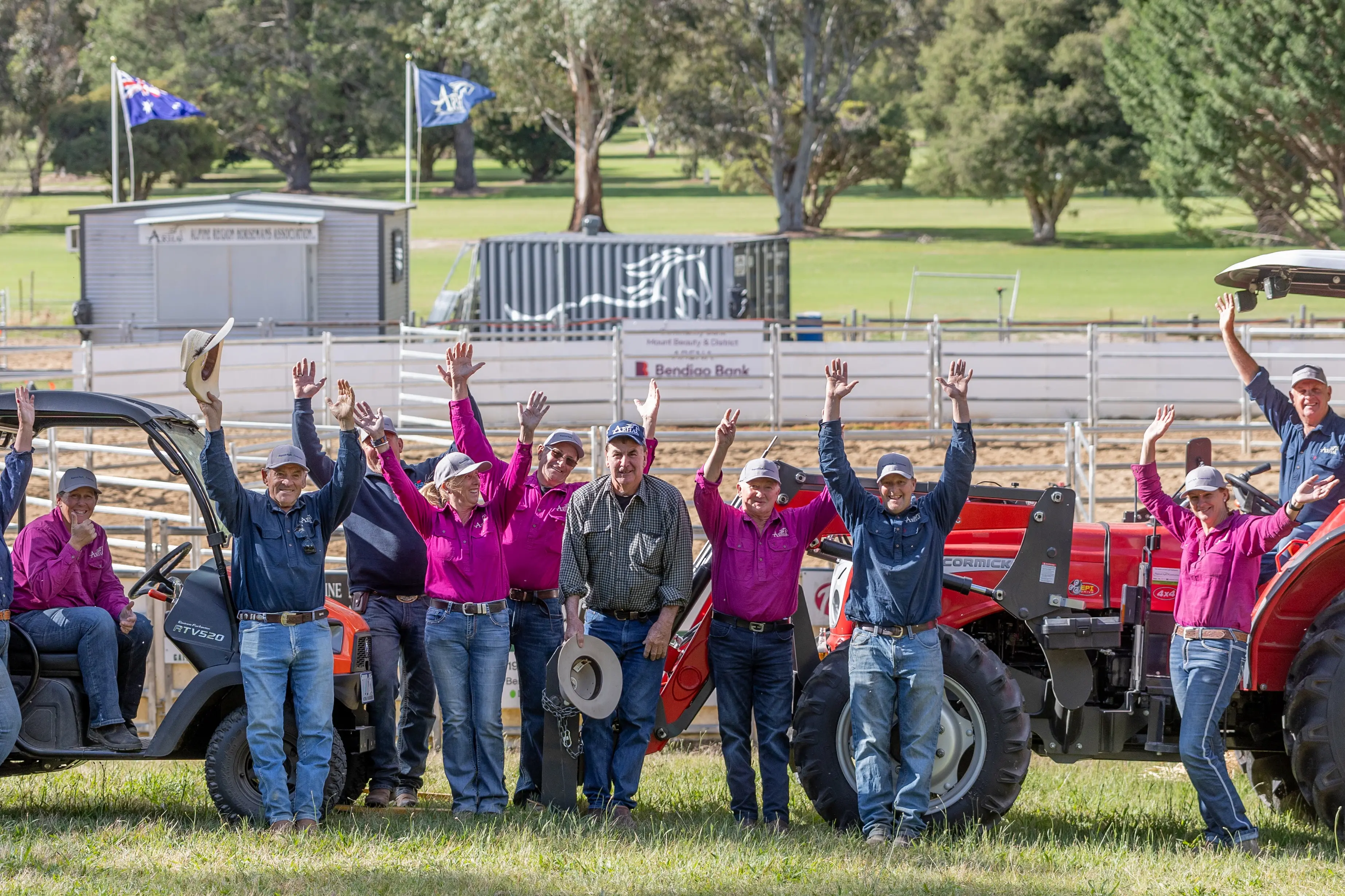 <p>HOSTING EVENTS WITH EASE: The ARHA committee no longer need to borrow volunteered vehicles after recent ride-on upgrades. PHOTO: ARHA</p>\\n