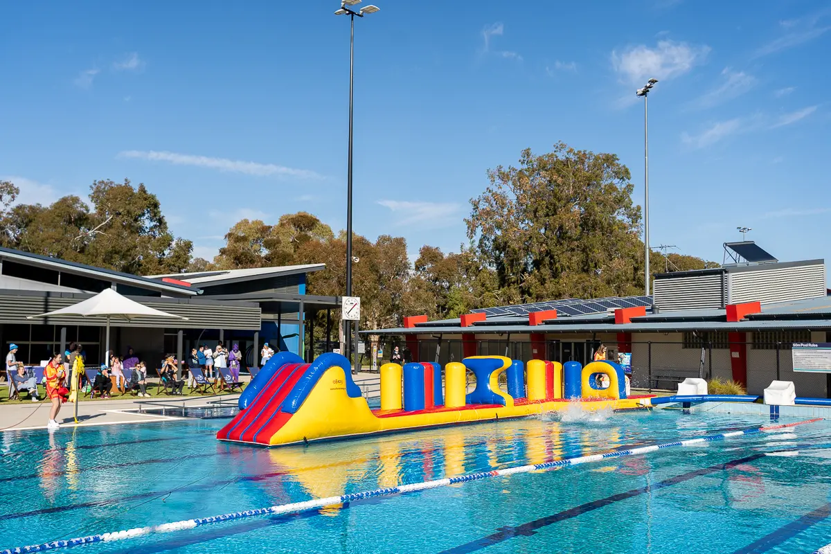 <p>SUMMER FUN: The Wangaratta Sports and Aquatic Centre outdoor pool will host revellers for a free community pool party on Saturday, 6 December.</p>\\n