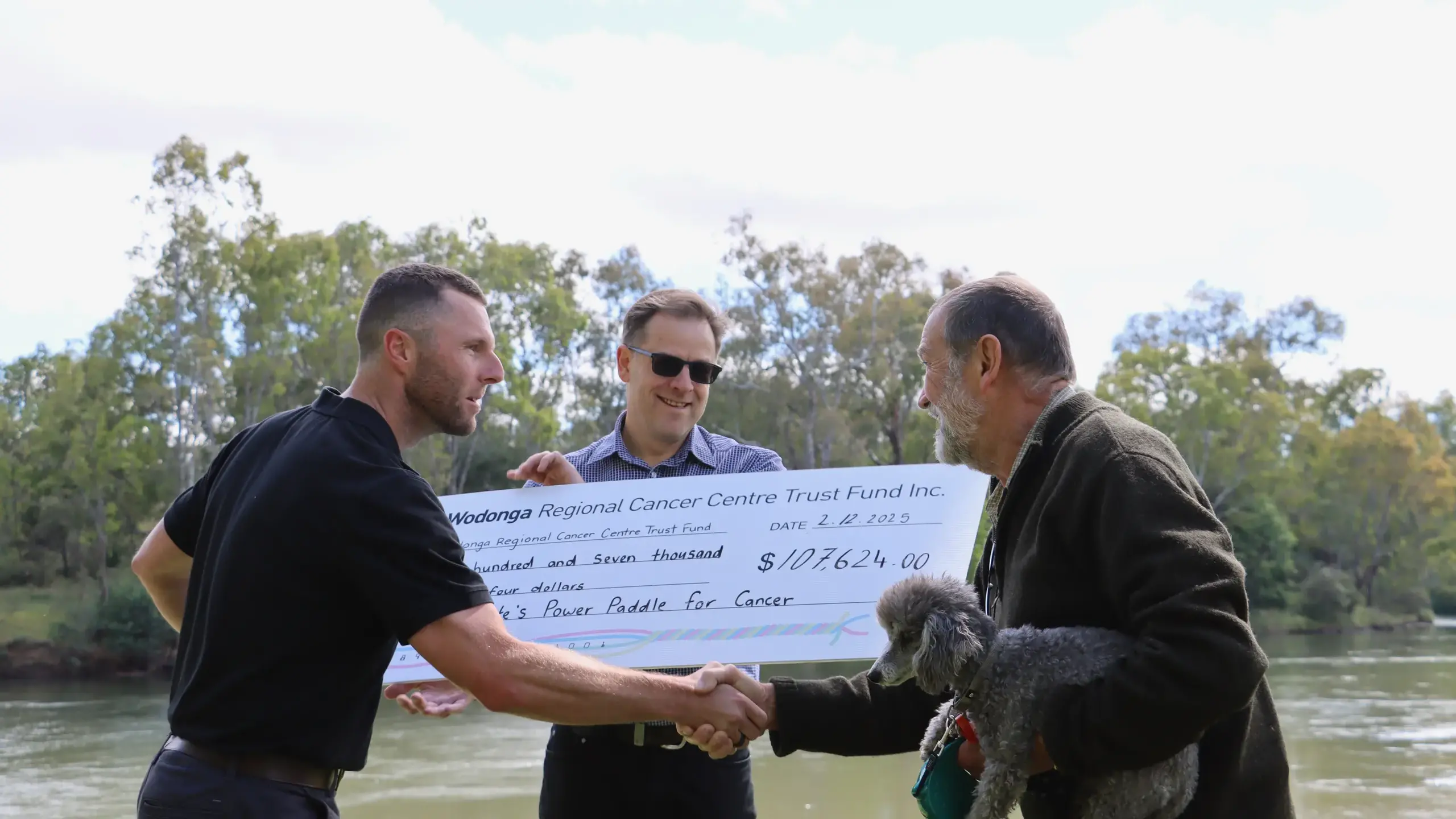 Official end to 'Pensioner Pete's Power Paddle for Cancer'