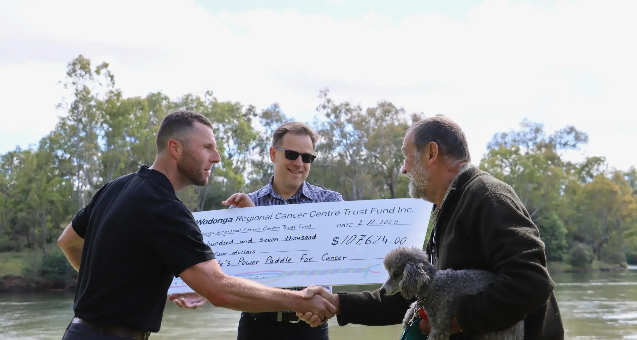 Official end to 'Pensioner Pete's Power Paddle for Cancer'