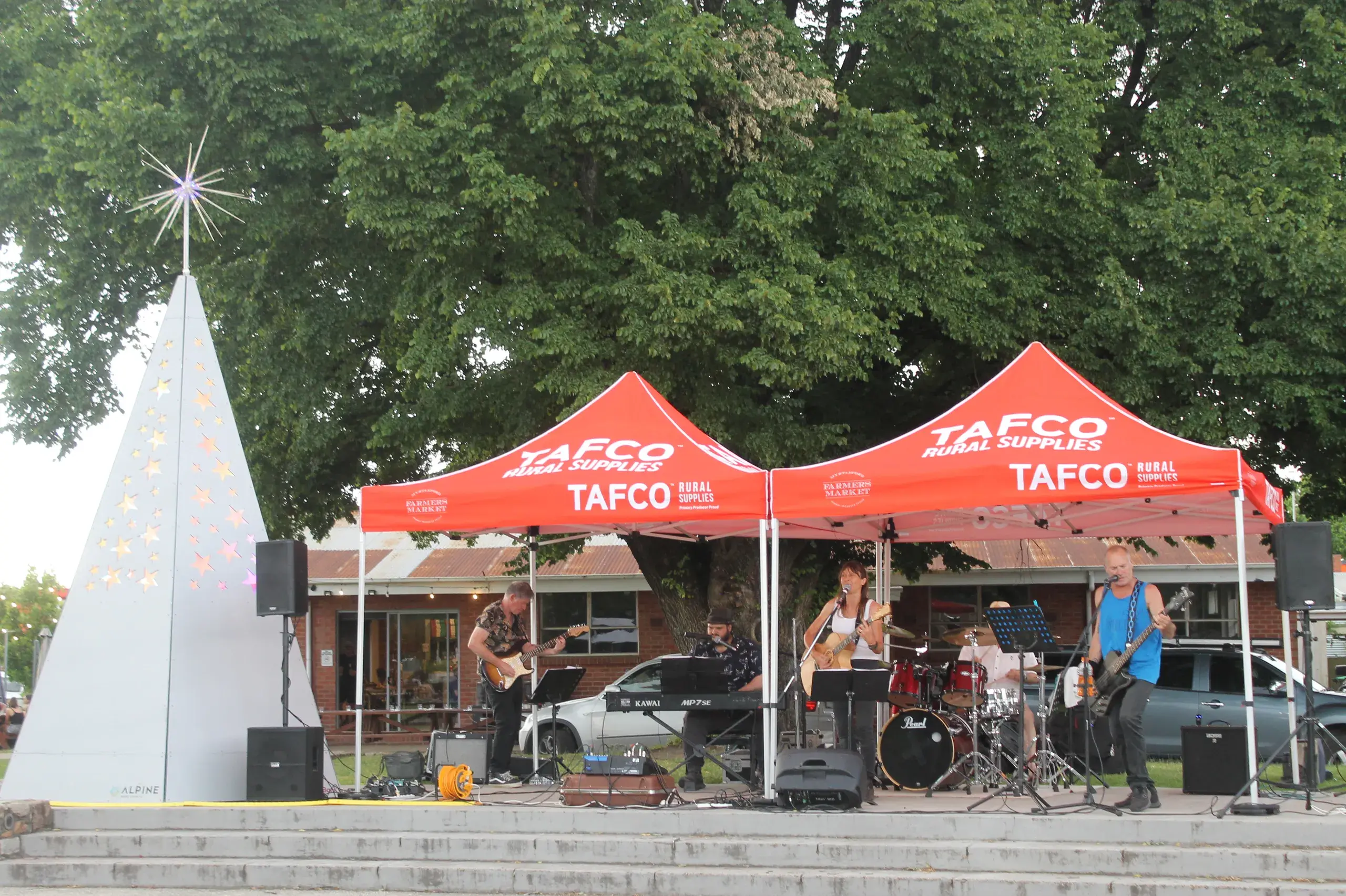 <p>LIVE MUSIC LOUNGE: Tracy Hamilton and The Friesians returned to the centre of town to put on some easy listening ear-worms. PHOTOS: Phoebe Morgan.</p>\\n