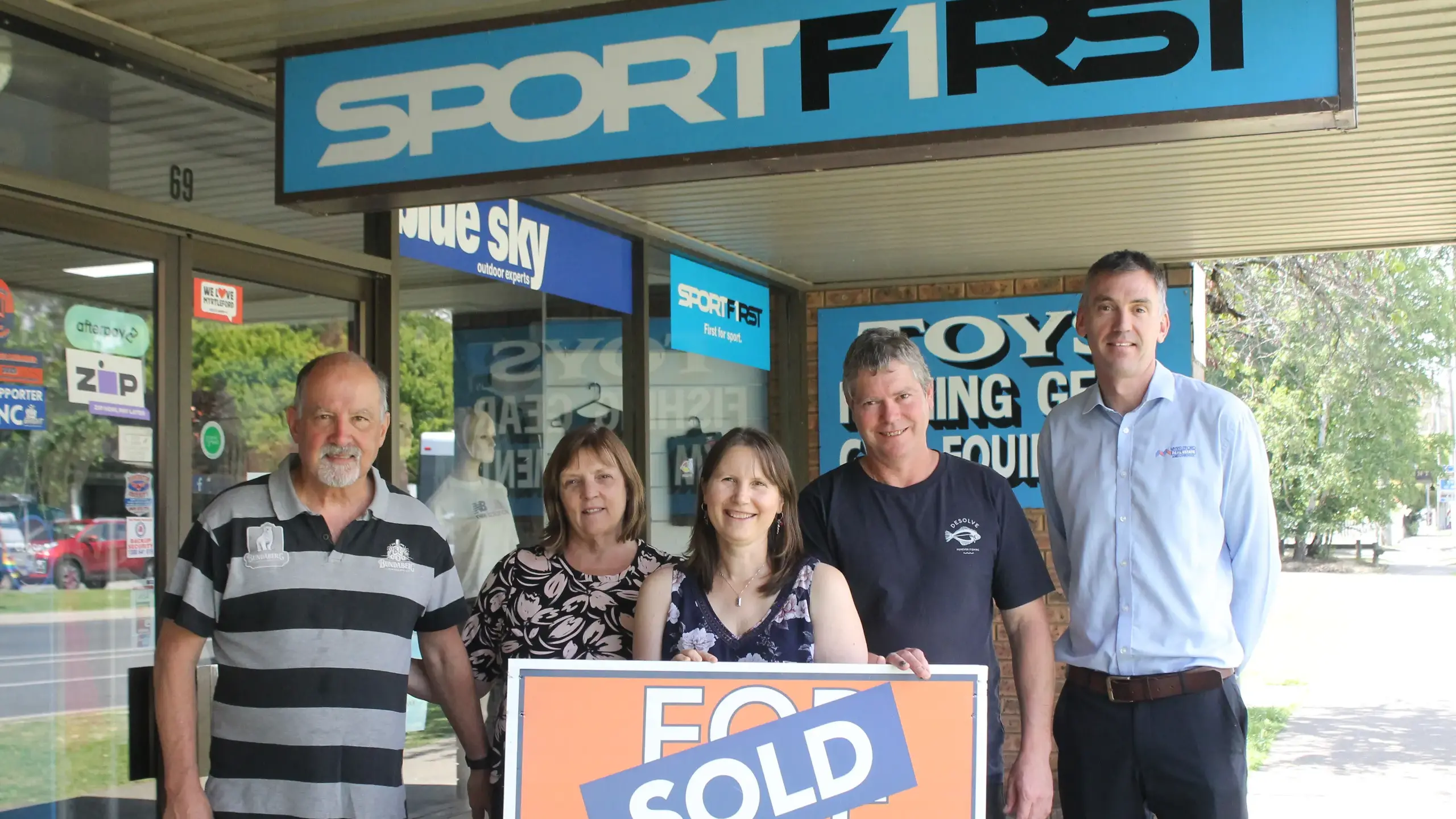 Myrtleford's SportF1rst sees new owners settle in