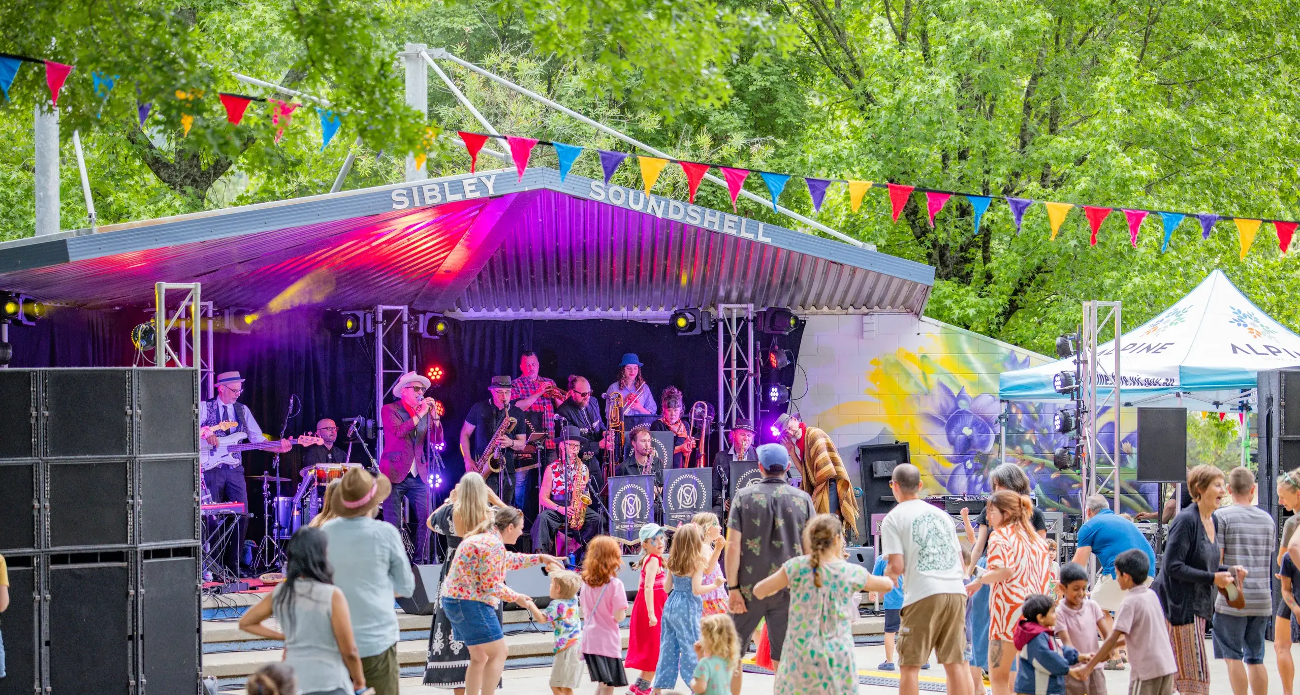 Hundreds in Howitt Park for fun, festive vibes