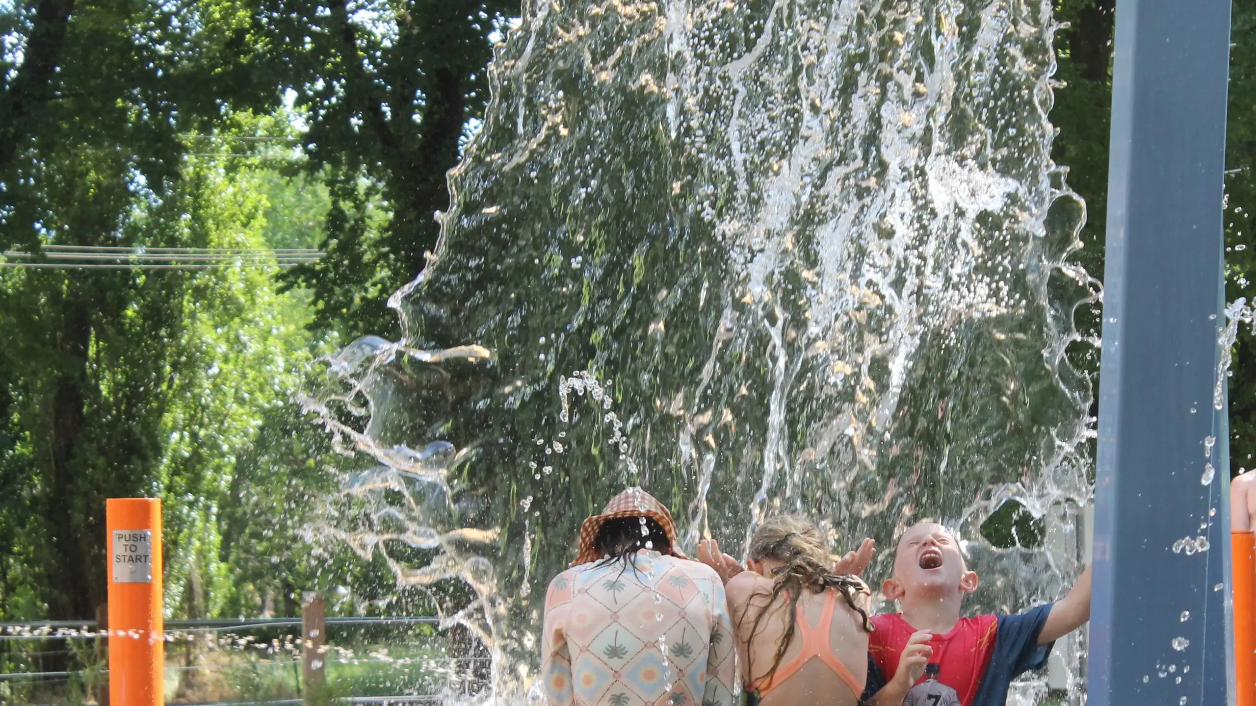 Myrtleford Splash Park a success during soaring temperature spike
