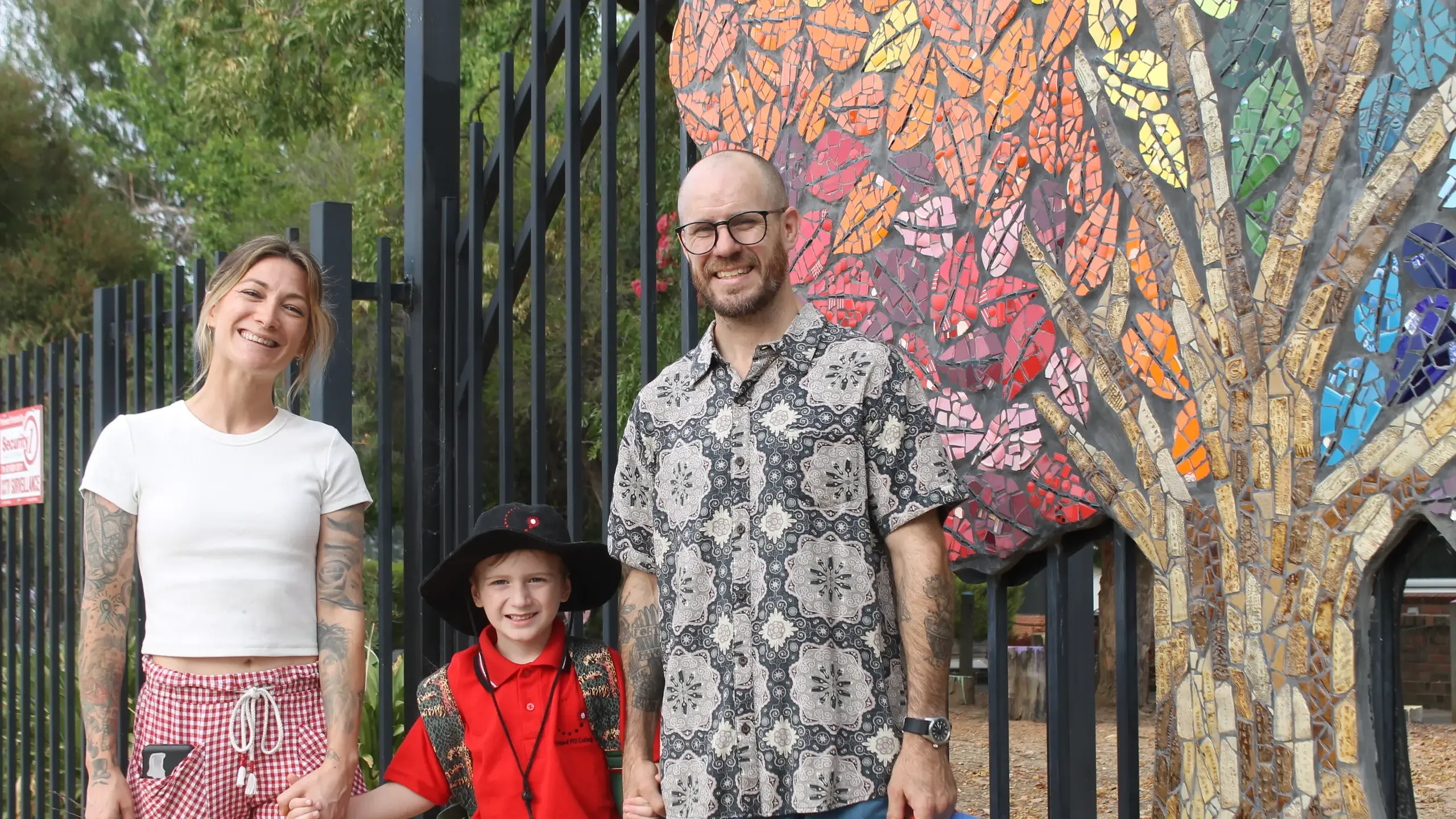 Tommy Owen among the town's tots starting school this term