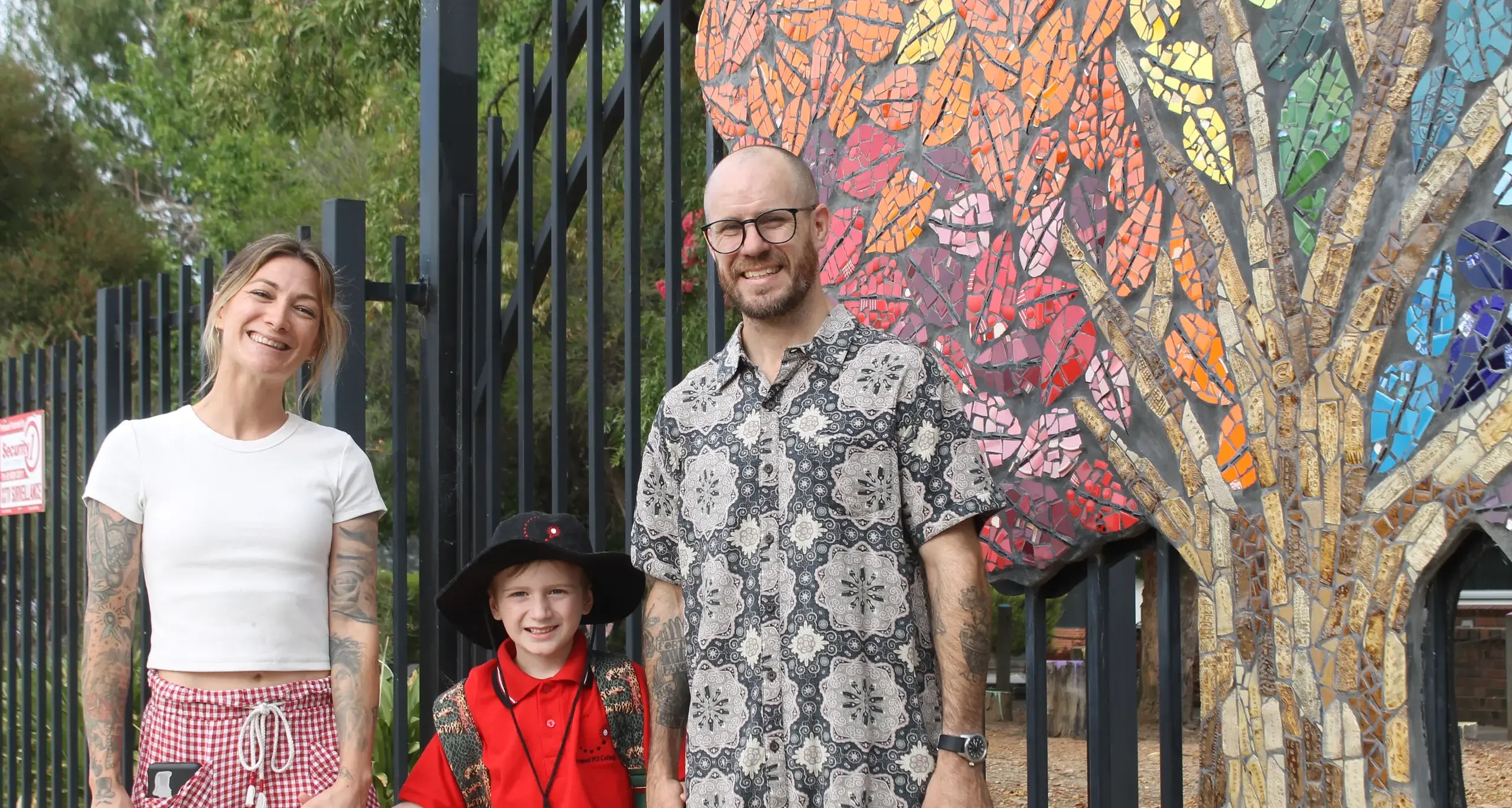 Tommy Owen among the town's tots starting school this term