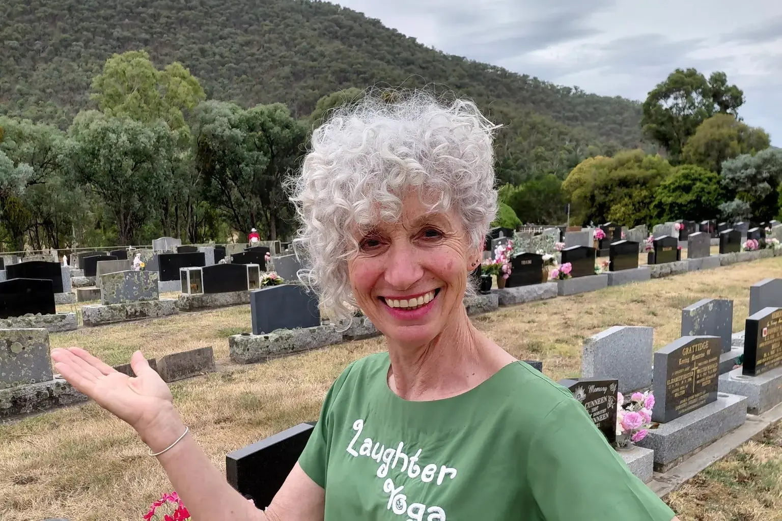<p>PROUD PATRONESS: After almost 24 years of service, Kym said she would stay on as a volunteer to help maintain a clean and tidy cemetery for the community. She also said she is looking for a community group to take over caring for the 40 roses in the cemetery rose garden.</p>\\n