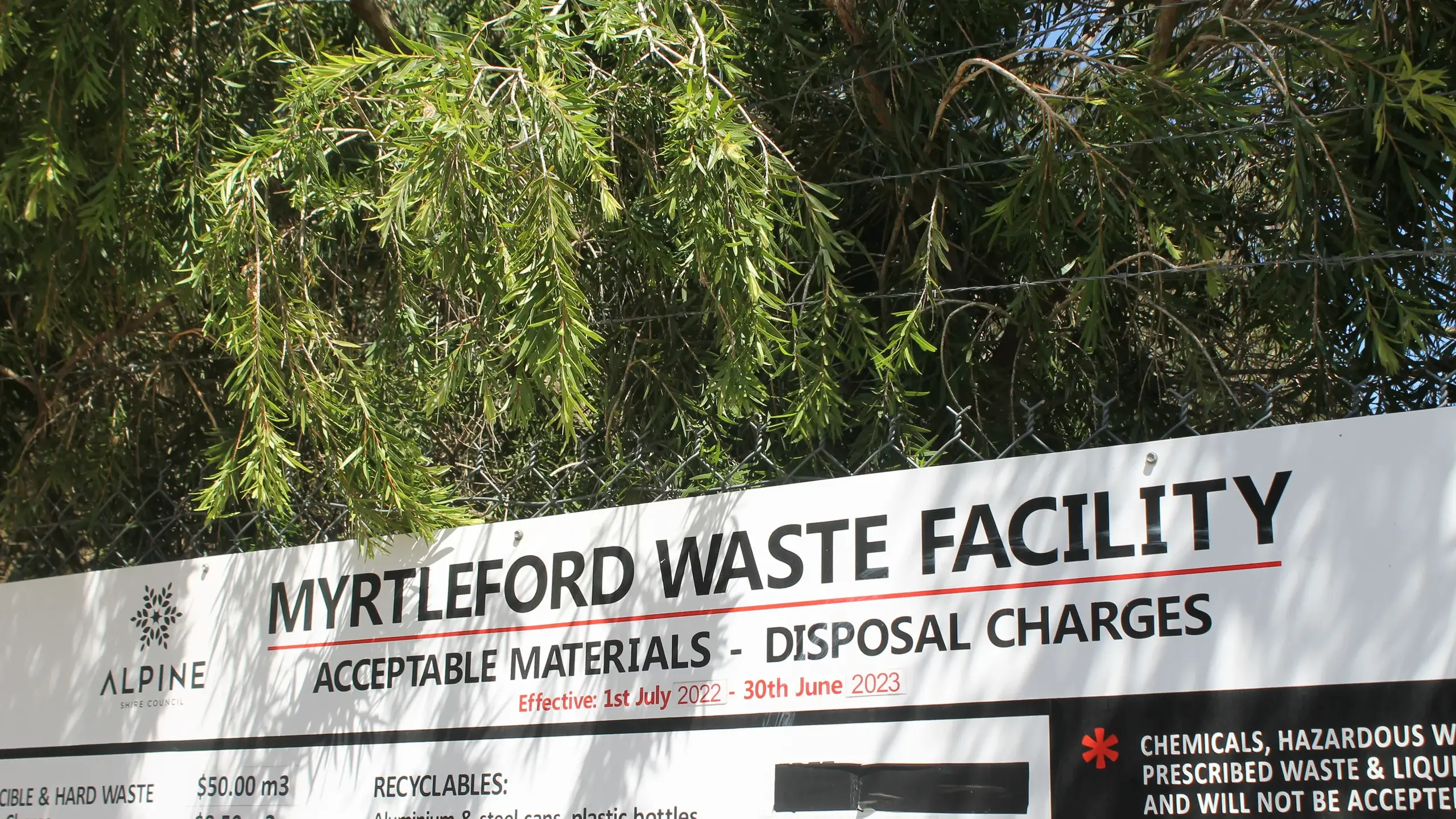 Council vote to carry on maintenance of Myrtleford Landfill Cap program