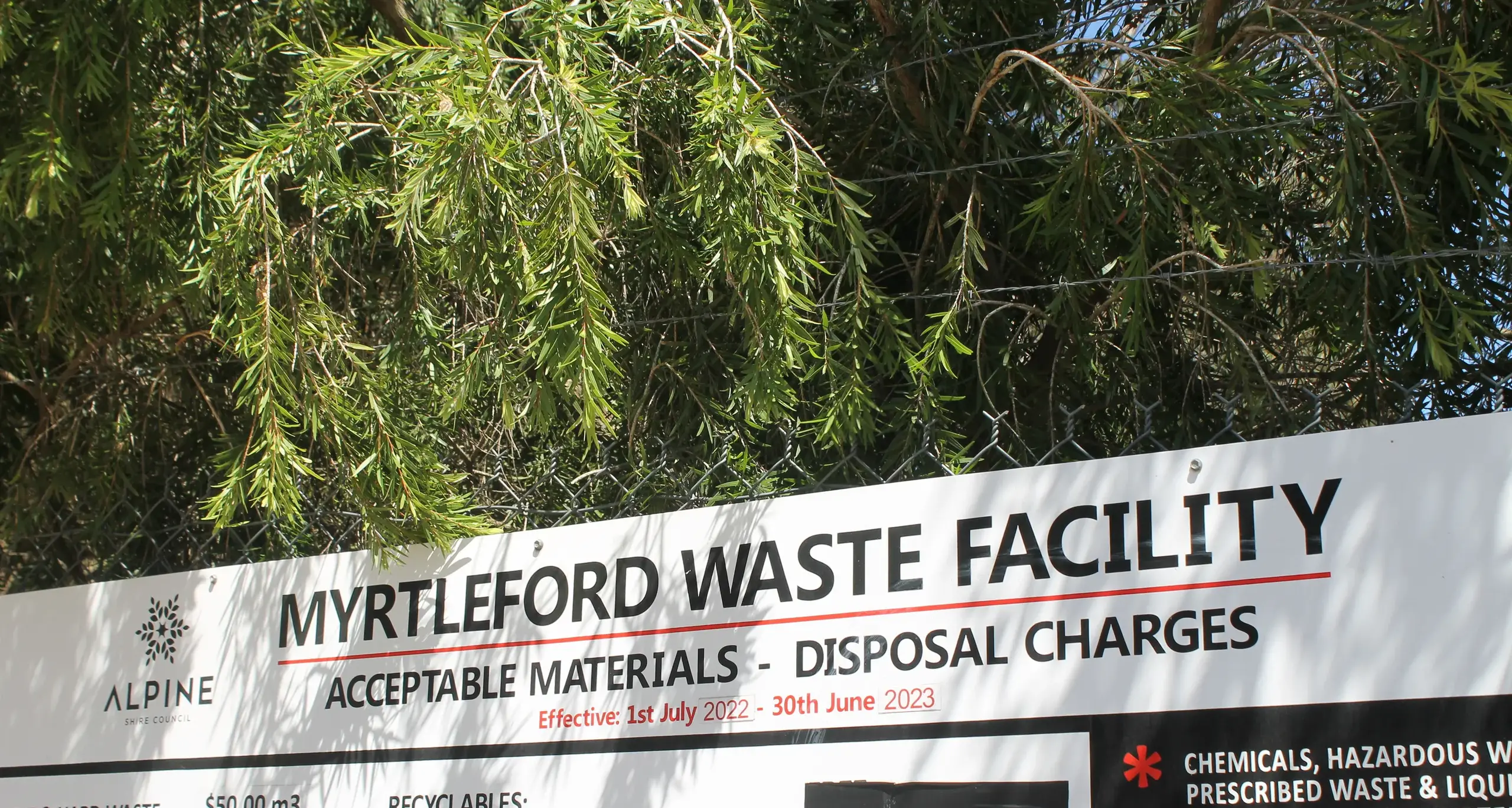 Council vote to carry on maintenance of Myrtleford Landfill Cap program