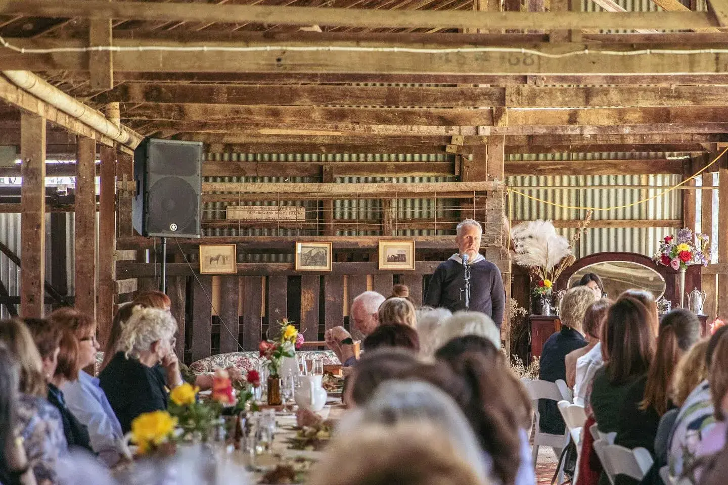<p>BREAKING BREAD FOR BETTER HEALTH: Horsham Ag Society held a convivial lunch for local farmers and their families in 2025 with assistance from the Look Over The Farm Gate grant. PHOTO:  Horsham Ag Society, Let\\u2019s do lunch (November 2025)</p>\\n