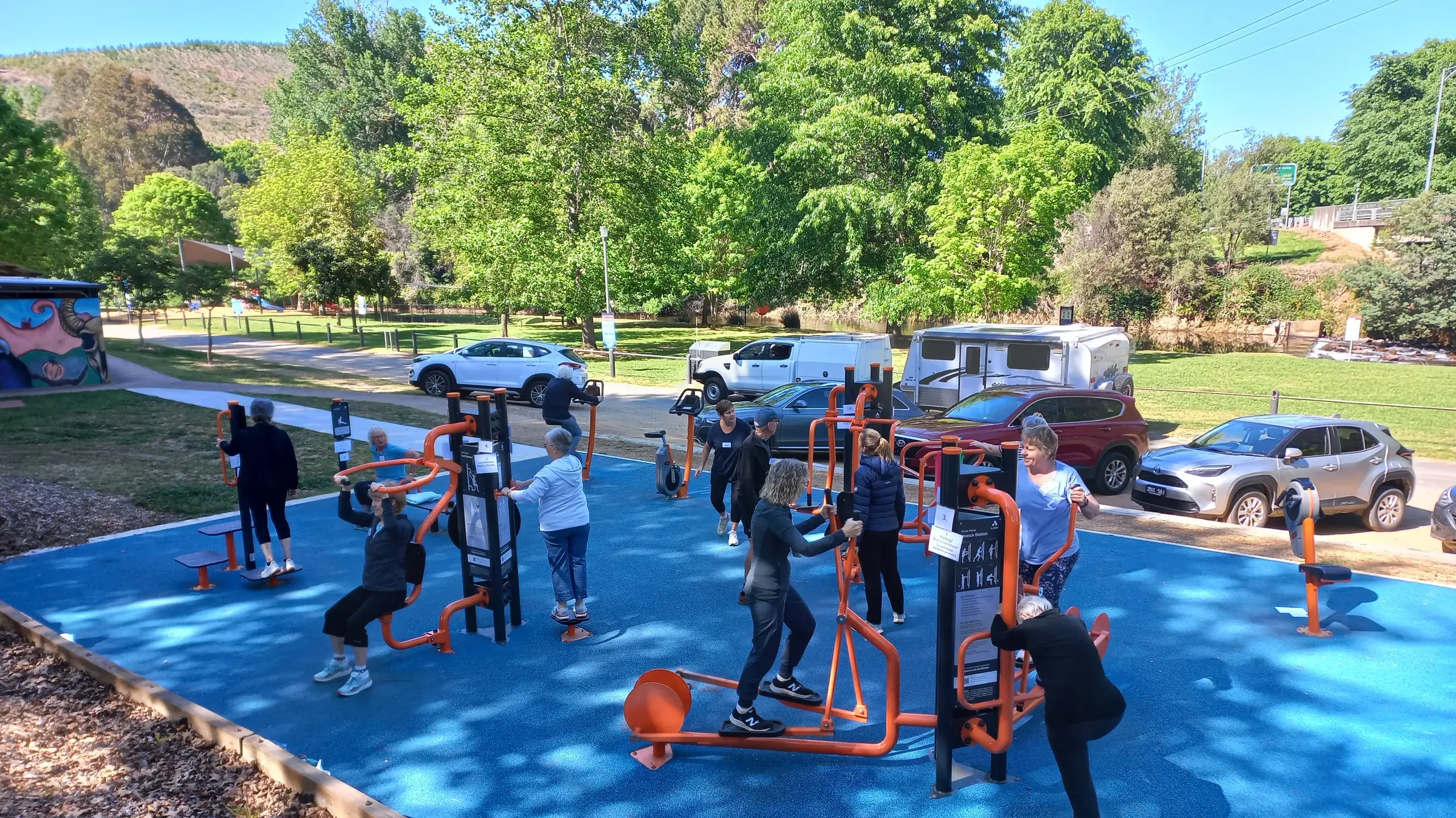 Outdoor fitness classes return to Porepunkah this March
