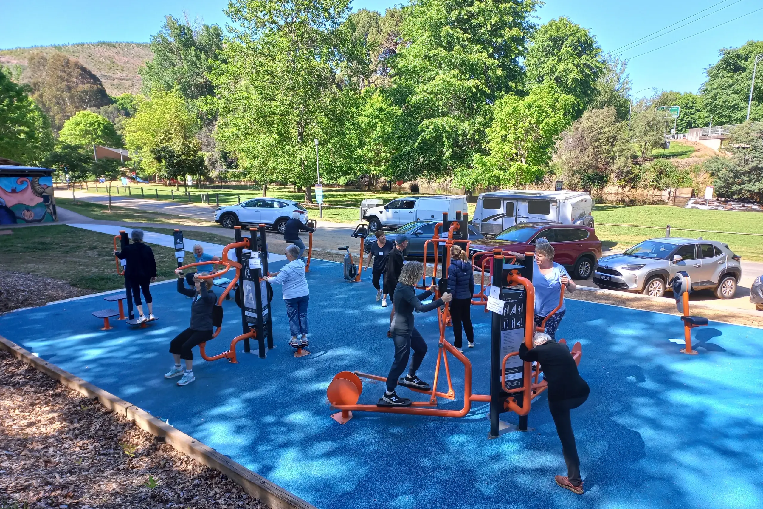 Outdoor fitness classes return to Porepunkah this March