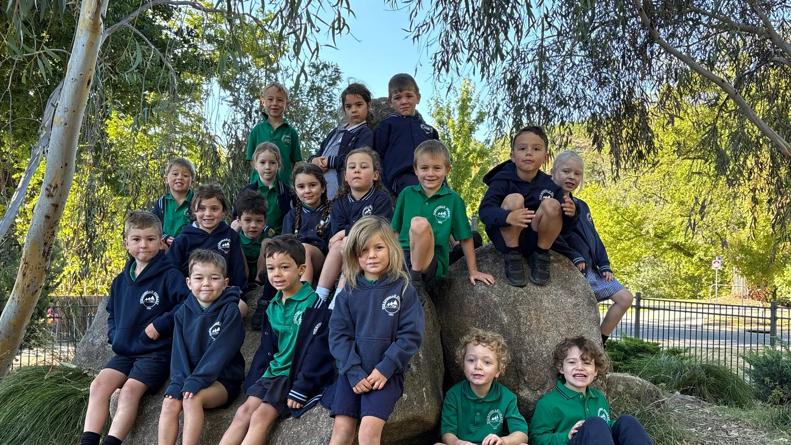 Foundation students start at Porepunkah Primary School