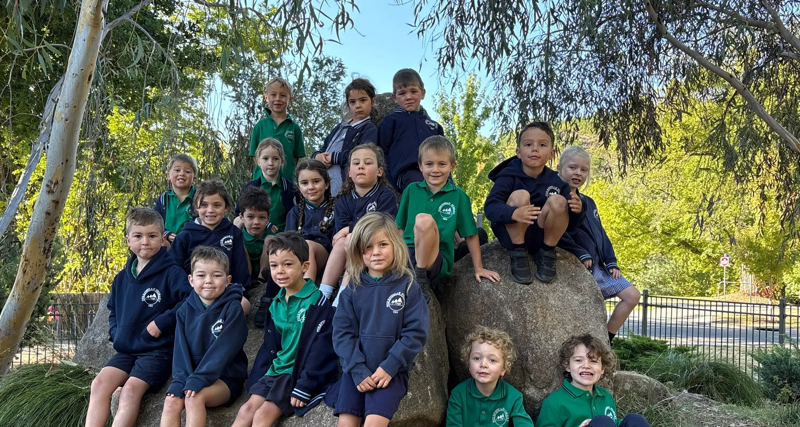 Foundation students start at Porepunkah Primary School