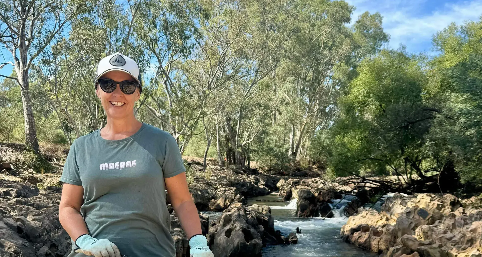 Clean up Australia Day working bee in Myrtleford on Sunday