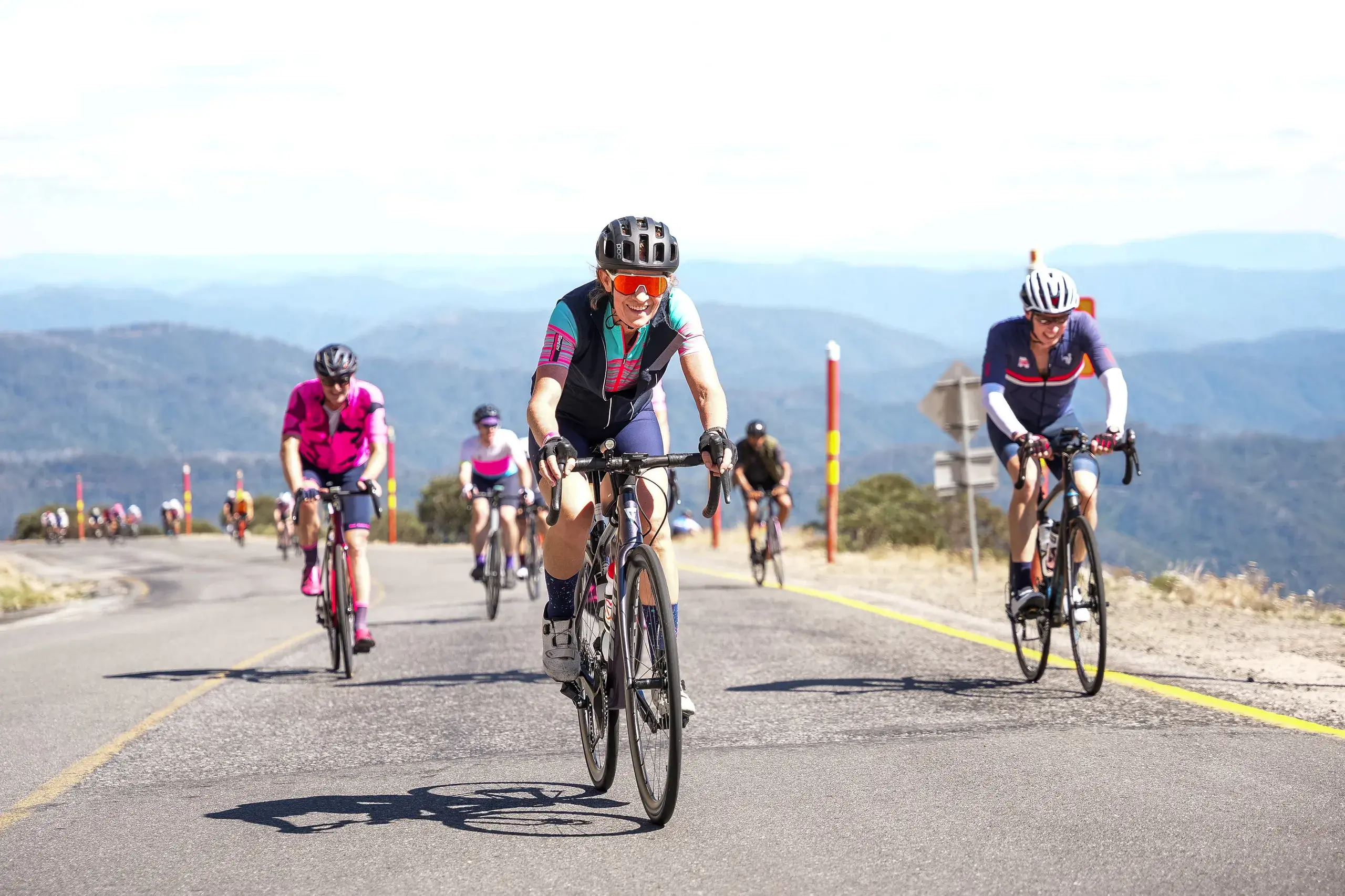 <p>BREATHTAKING BICYCLING: Cyclists will enjoy the magnificent mountain scenery in in this Sunday\\'s Peaks Challenge. PHOTO: Bicycle Network</p>\\n