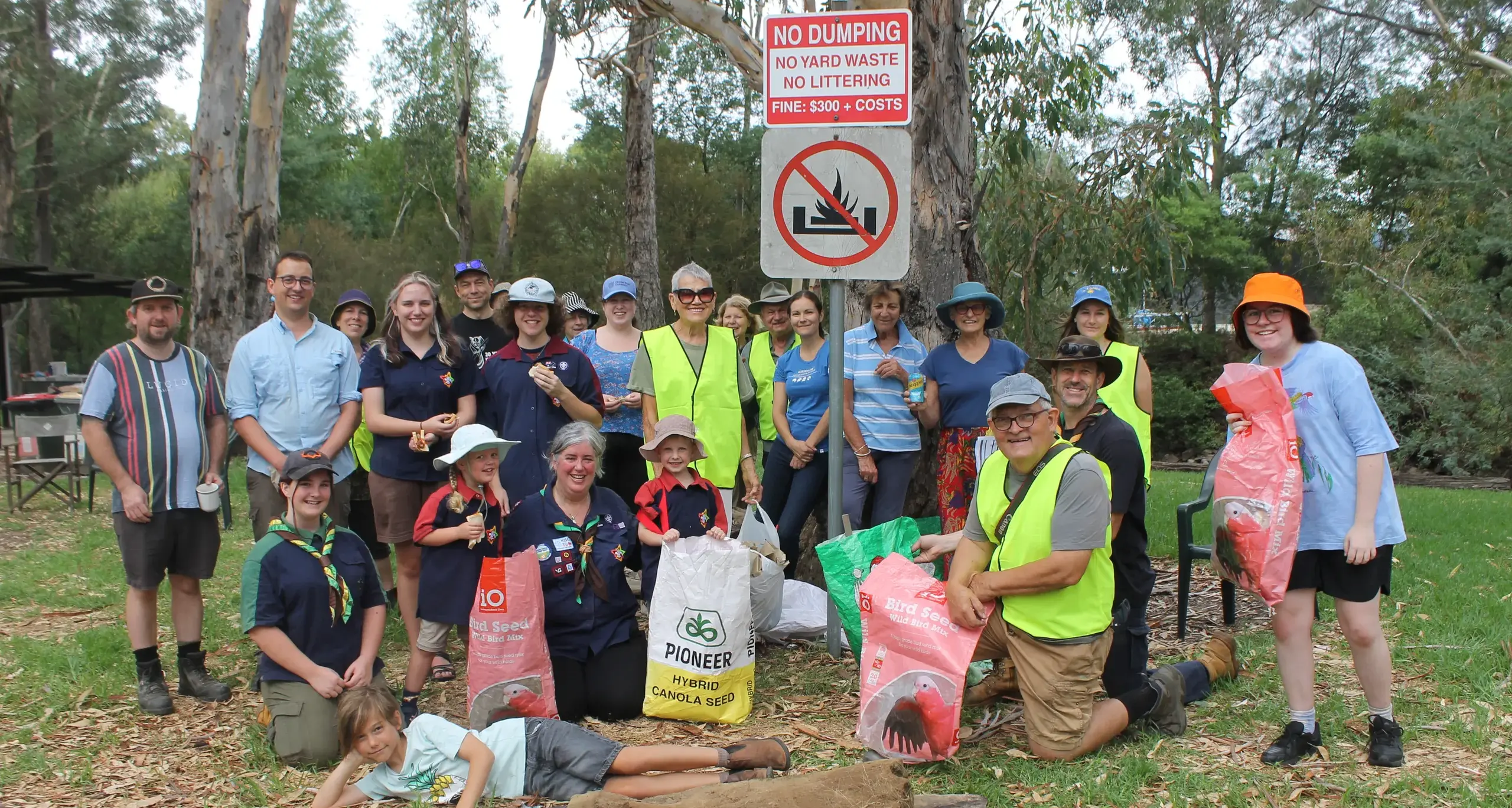 Creek too clean for Clean Up Australia Day