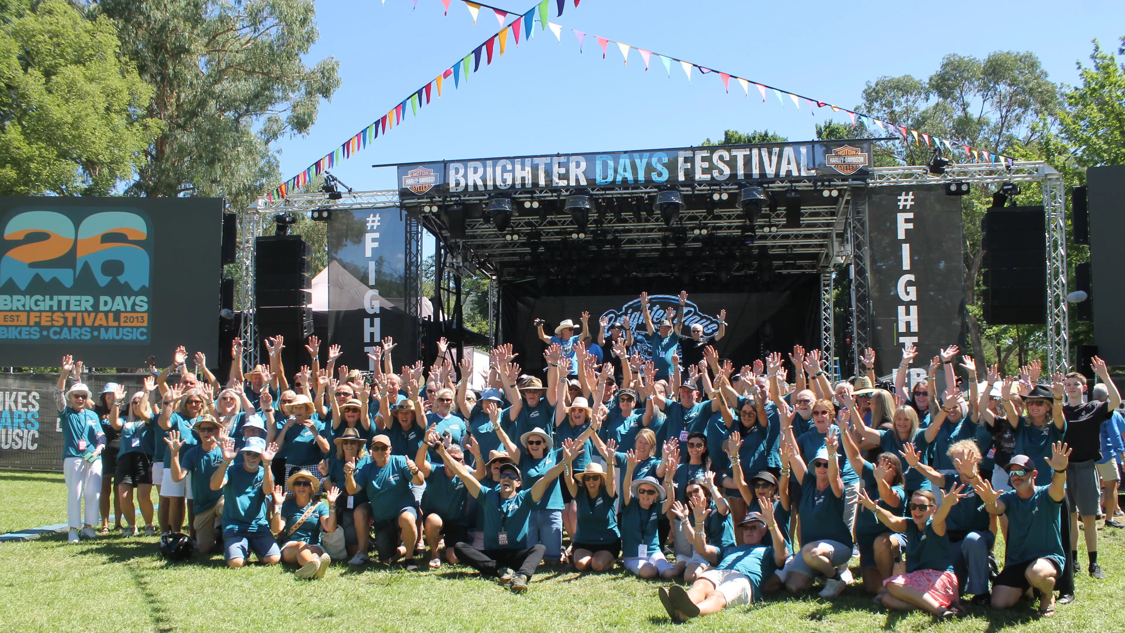 Town abuzz for 'best ever' Brighter Days festival