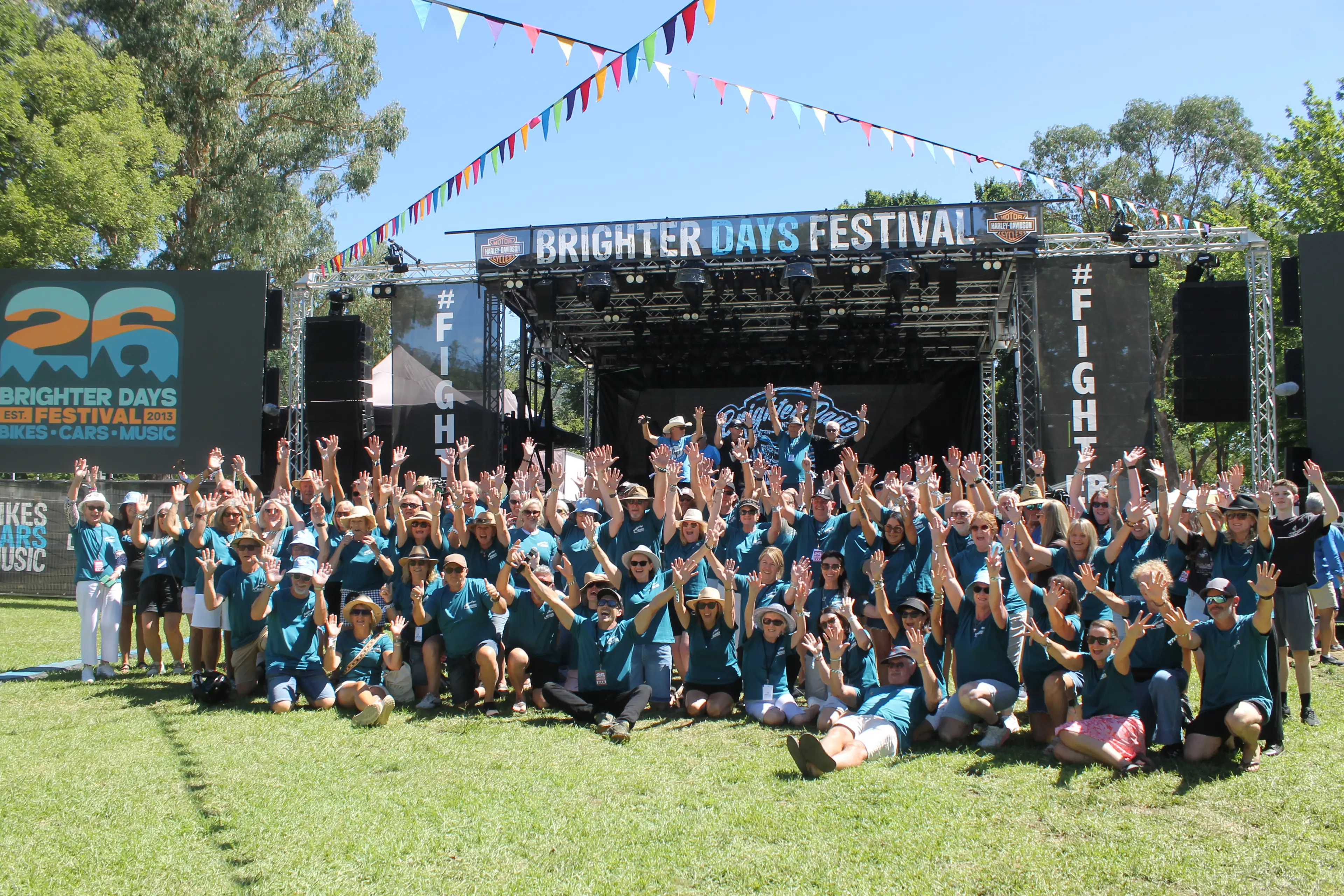 Town abuzz for 'best ever' Brighter Days festival