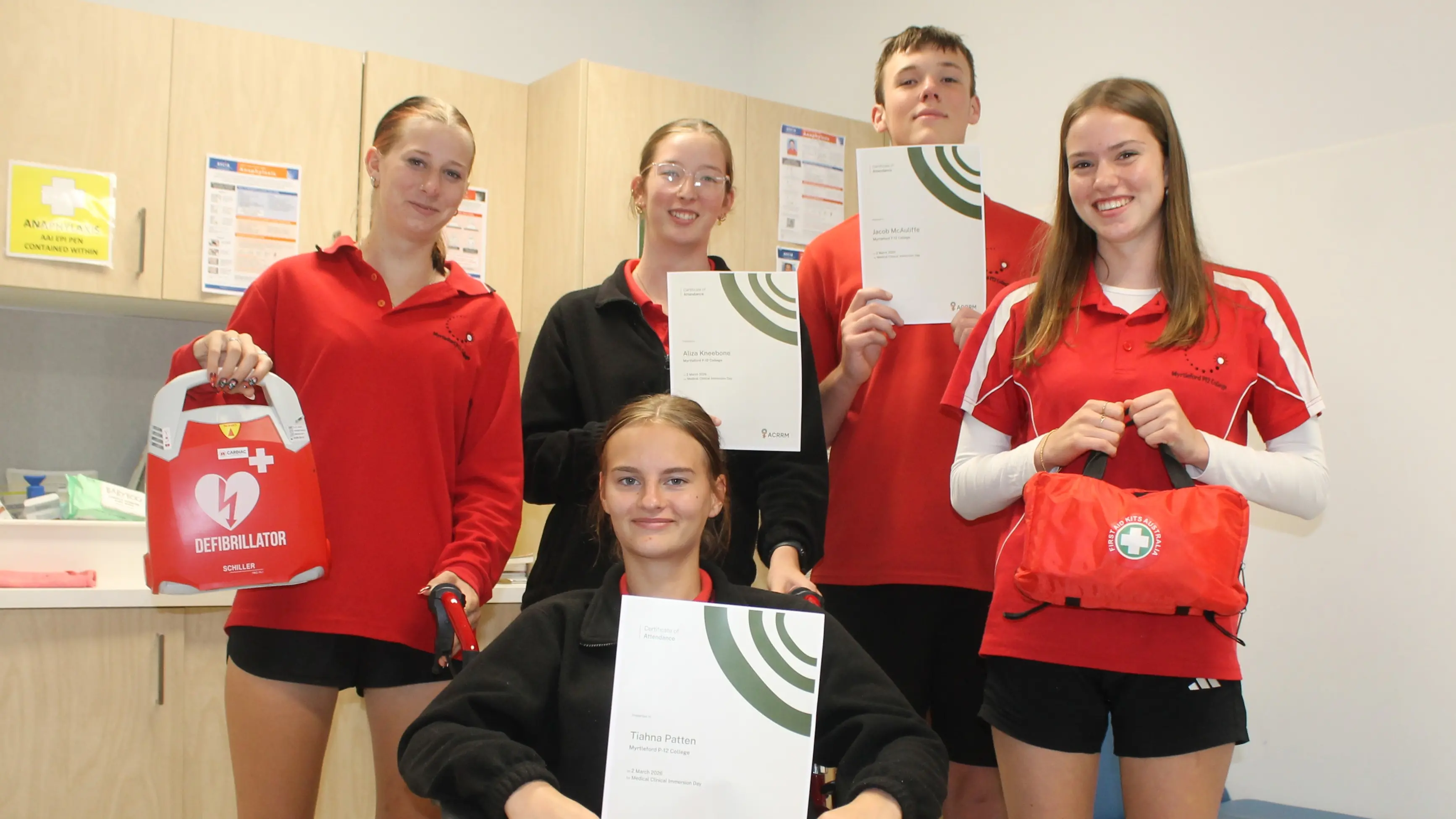 Students gain hands-on healthcare experience during Health Careers Week