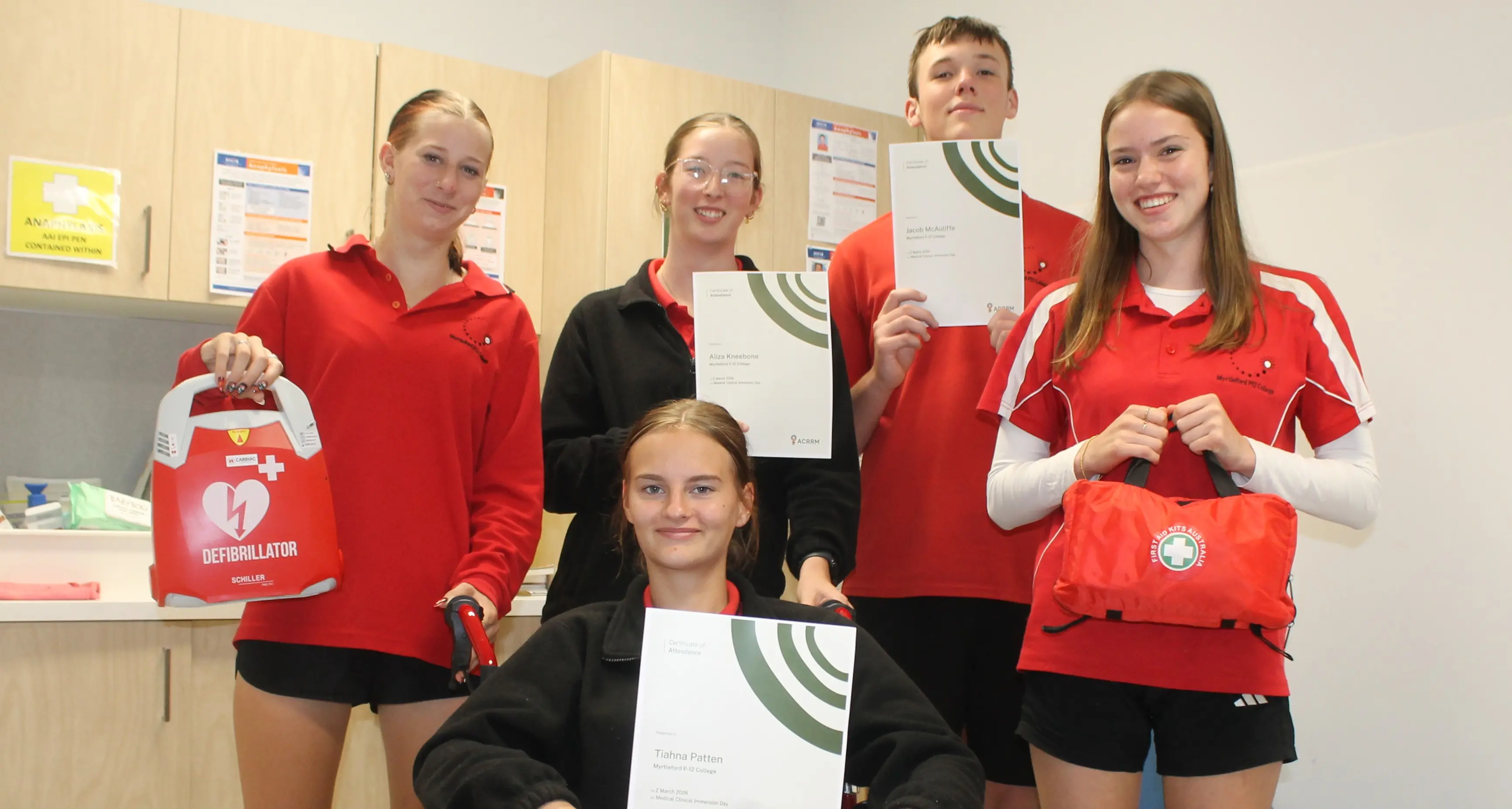 Students gain hands-on healthcare experience during Health Careers Week