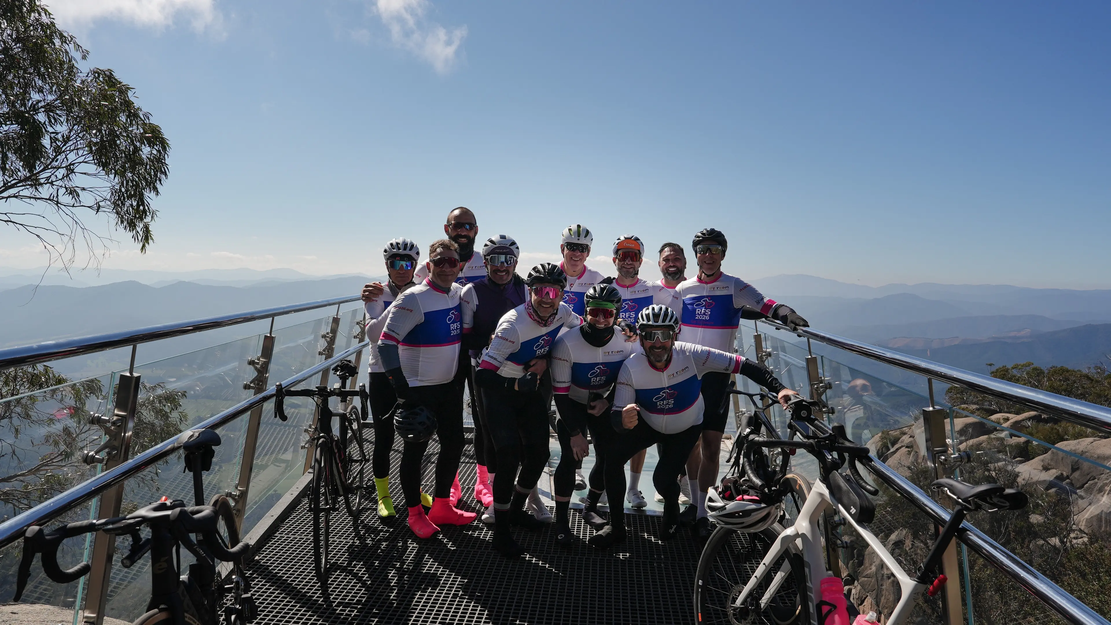 Alpine region hosts charity bike ride