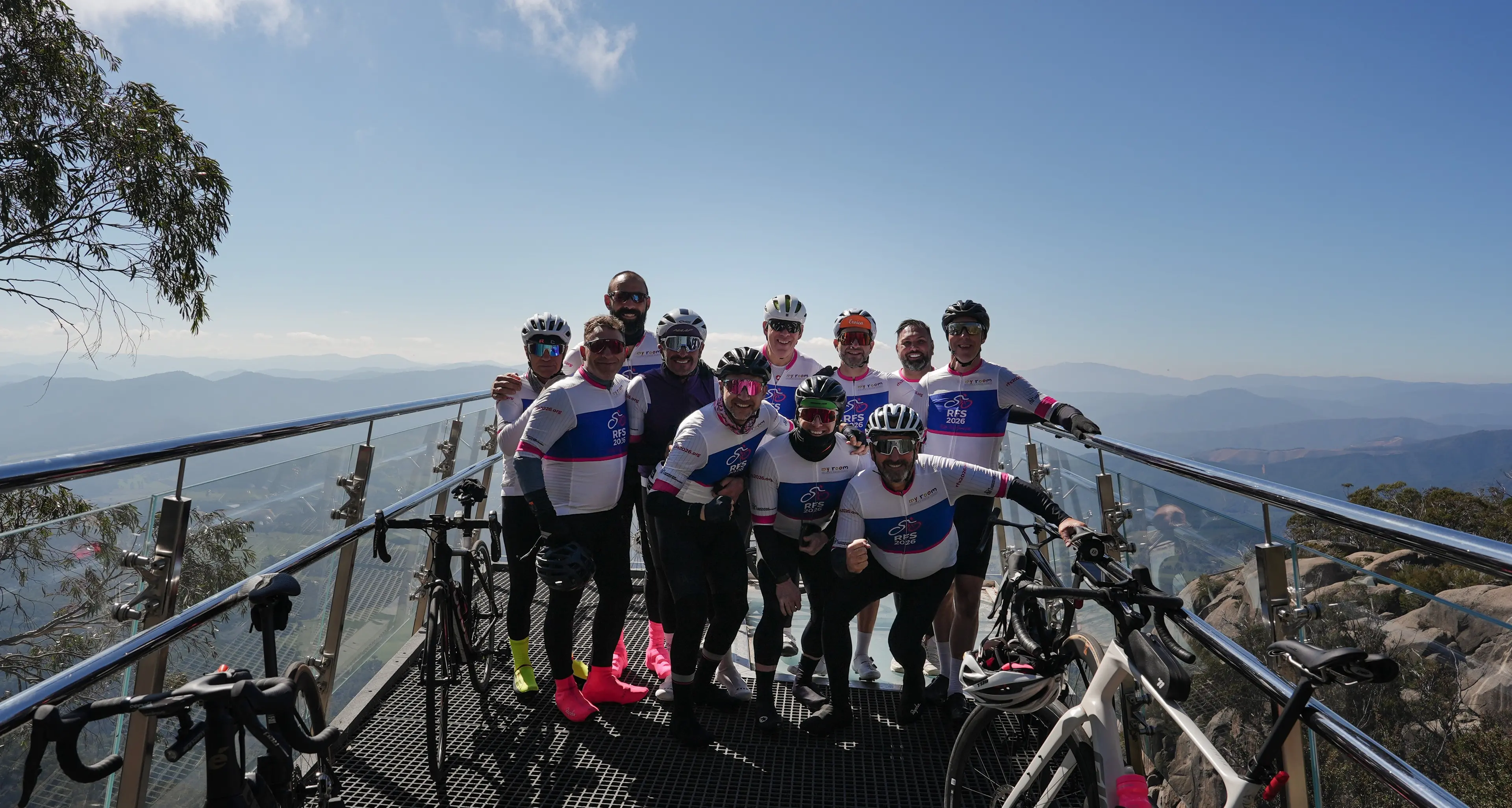 Alpine region hosts charity bike ride