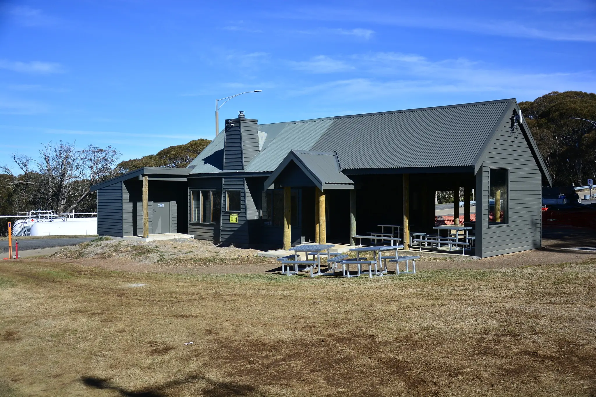 <p>HUT\\'S RESROOM REPAIRS: Scrubbers Hut is seeing some upgrades to prepare for the winter season. PHOTO: ASC</p>\\n