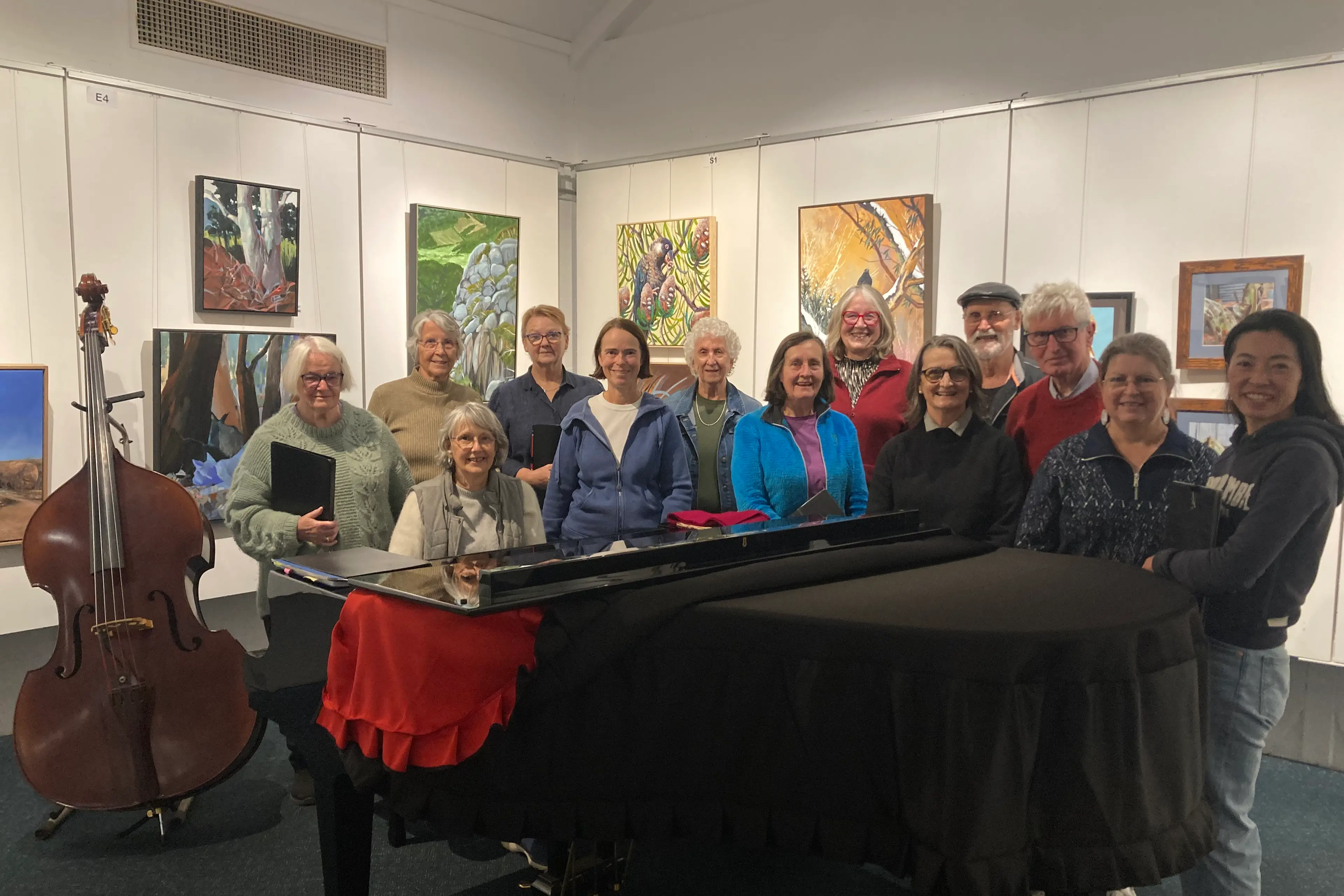 <p>TOWN\\'S ICONIC TUNE: Bright Singers, including (from left) musical director Angela Isherwood, Ann Sutton, choral accompanist Jill Chalwell, Jane Harvey, Emma Harris, Jan McCormack, Robyn Wood, Sabine Glissmann-Gough, Toni Limon, Keith Pike, Terrence Thompson, Ann Walker and Takako Matheson are all looking forward to this year\\'s performances at the Bright Autumn Festival. PHOTO: Rob Pitman, double-bassist</p>\\n
