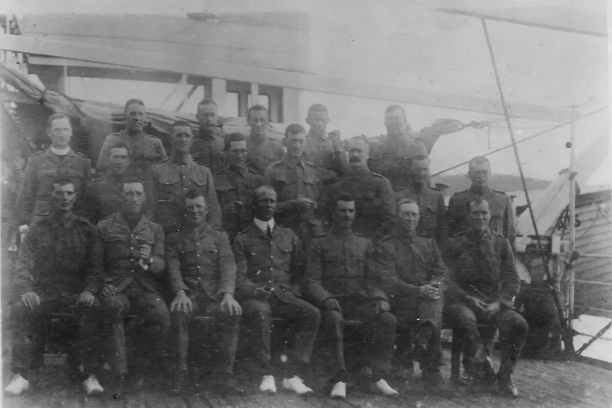 <p>On Board the \\'Star of Victoria\\', 1915.</p>\\n