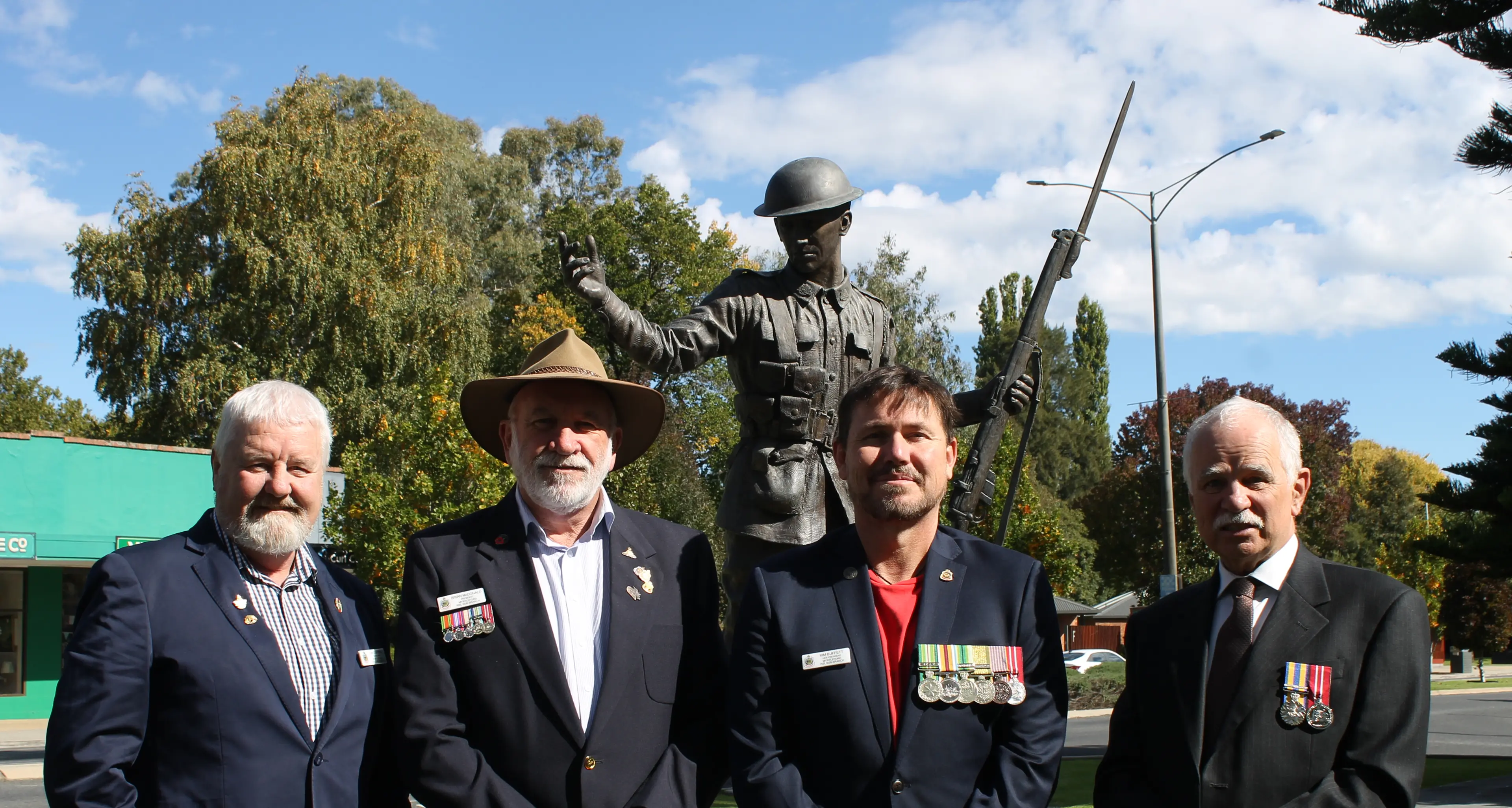 Services for Myrtleford's ANZAC Day commemorations