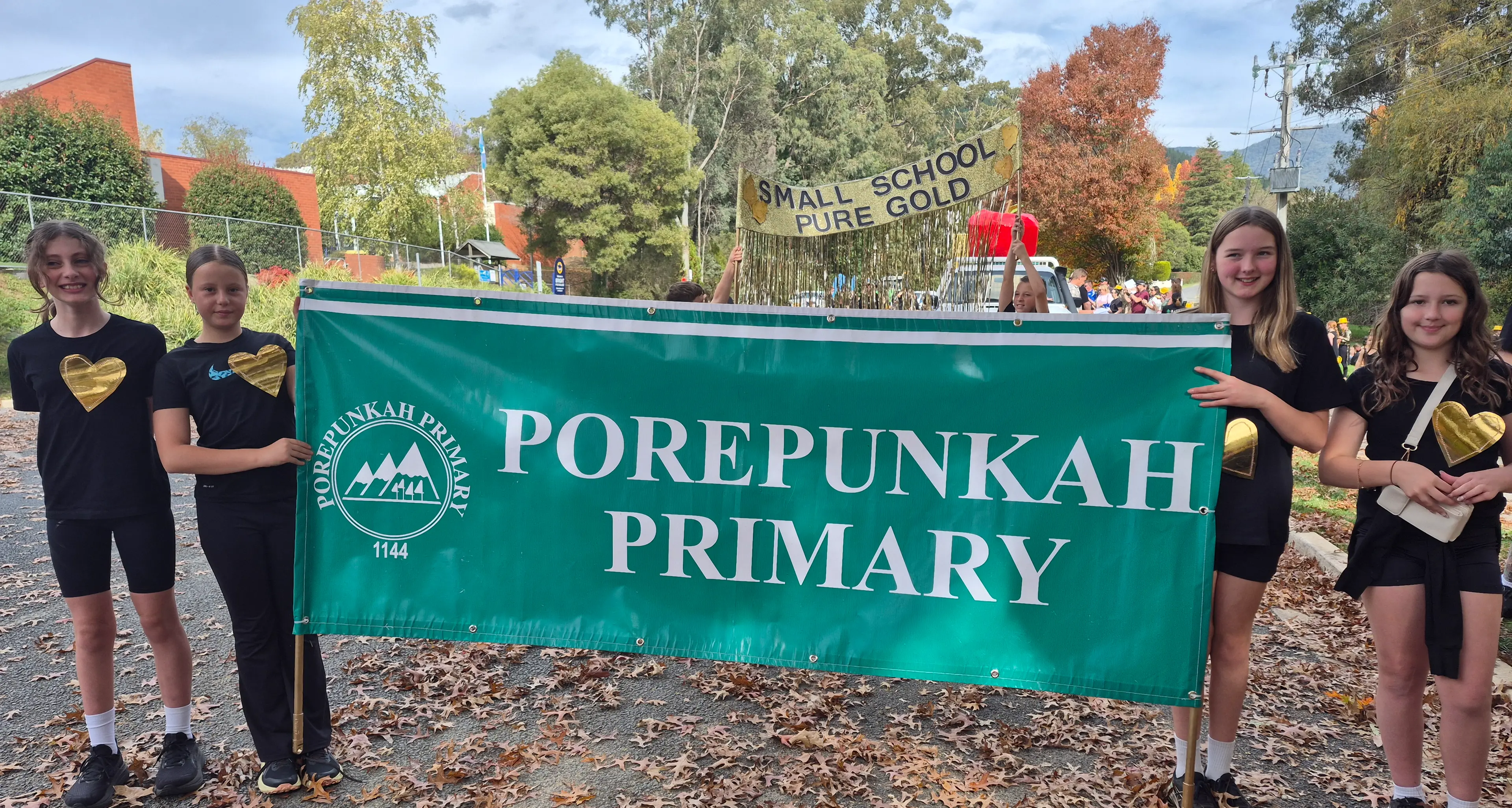 Porepunkah kids really do rock