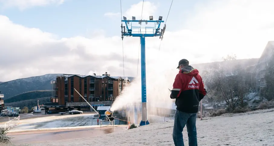 Fresh snow and snow-making signal one month to opening weekend at Falls Creek and Hotham