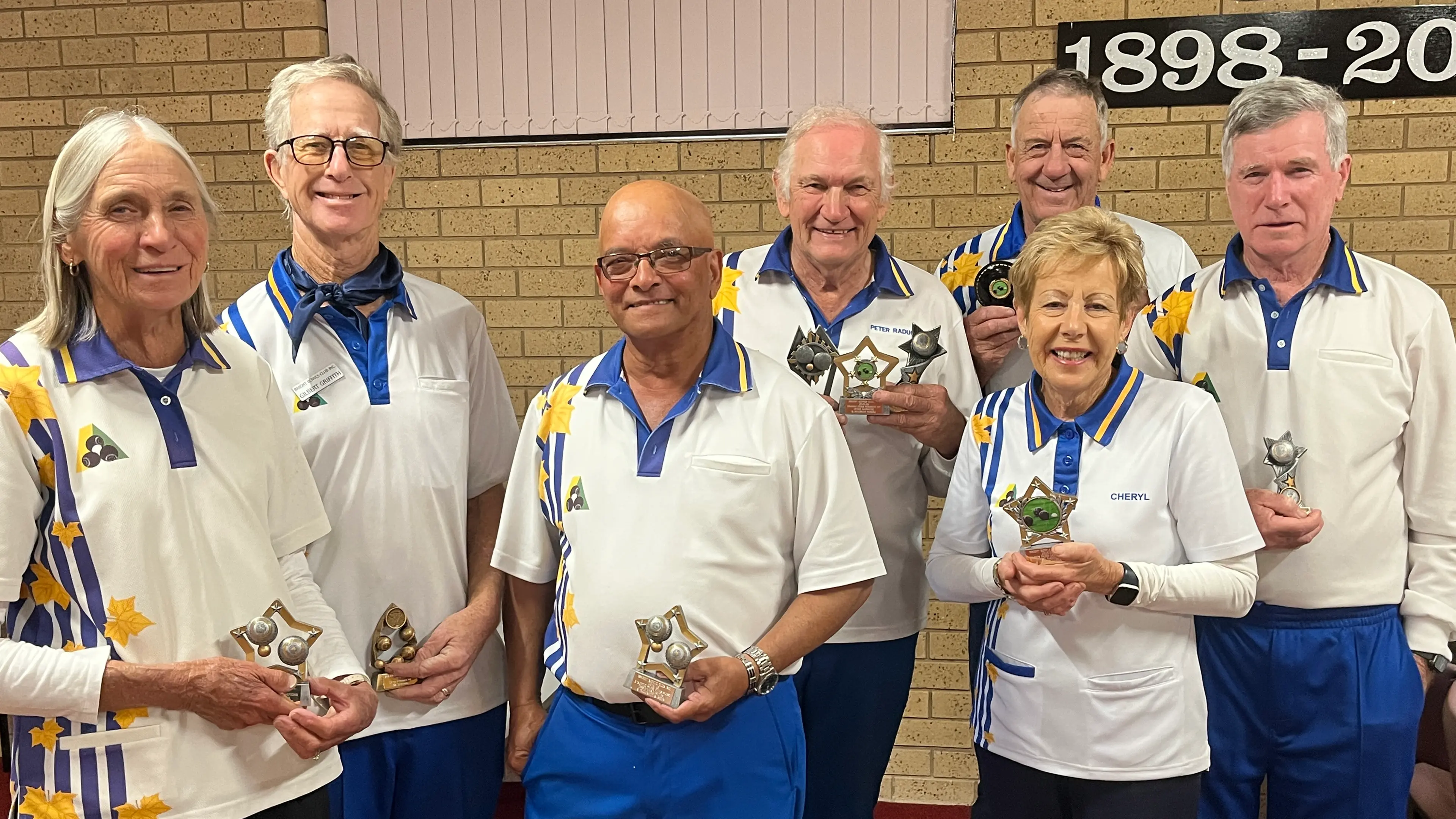 Champions honoured at Bright Bowls Club