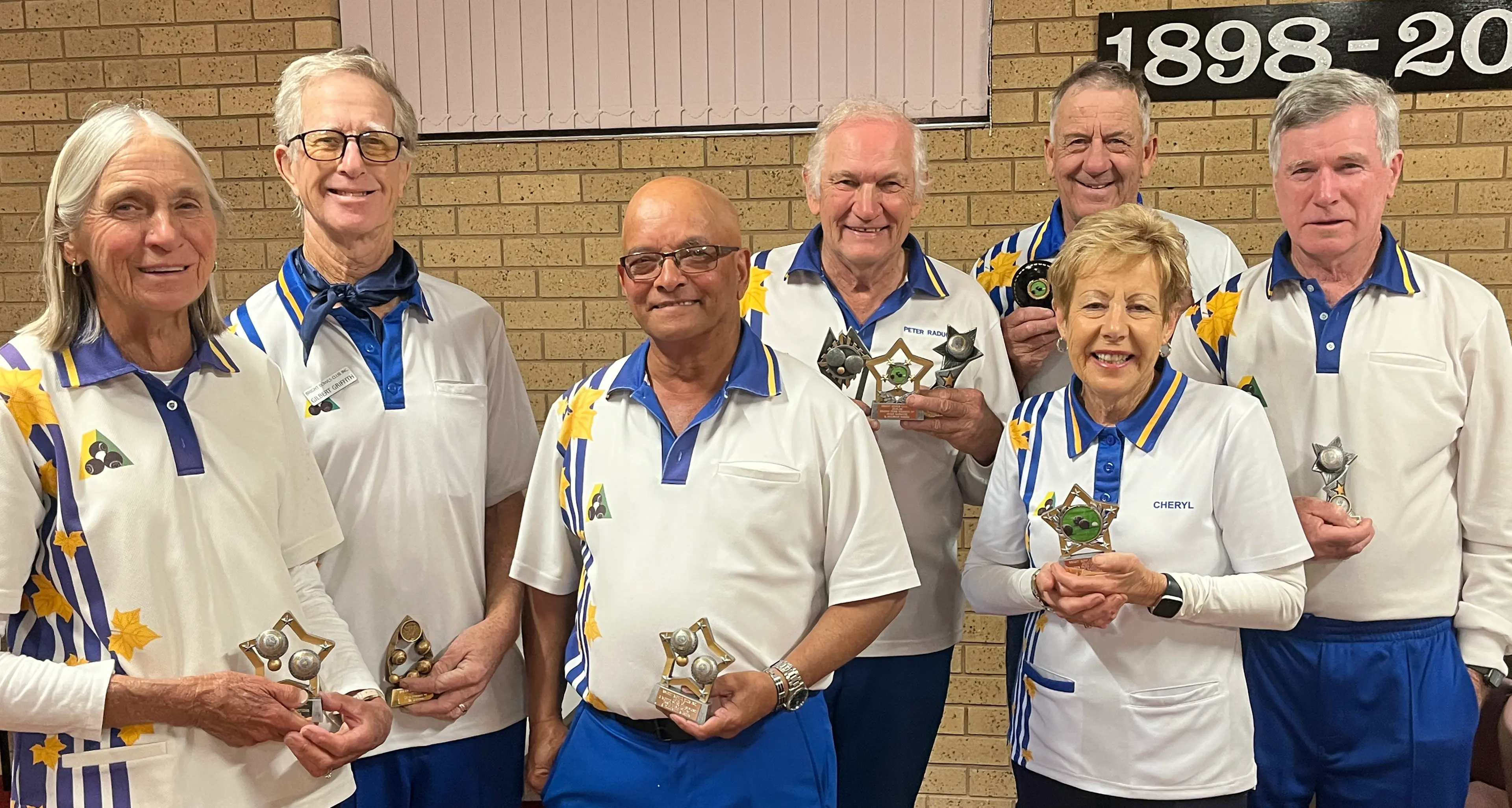 Champions honoured at Bright Bowls Club