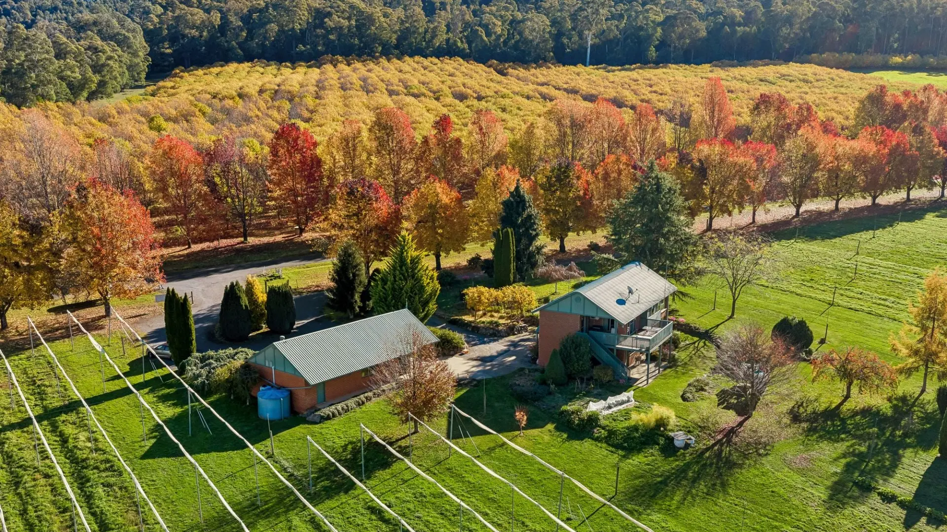Spacious lifestyle living on 5.48 ha.