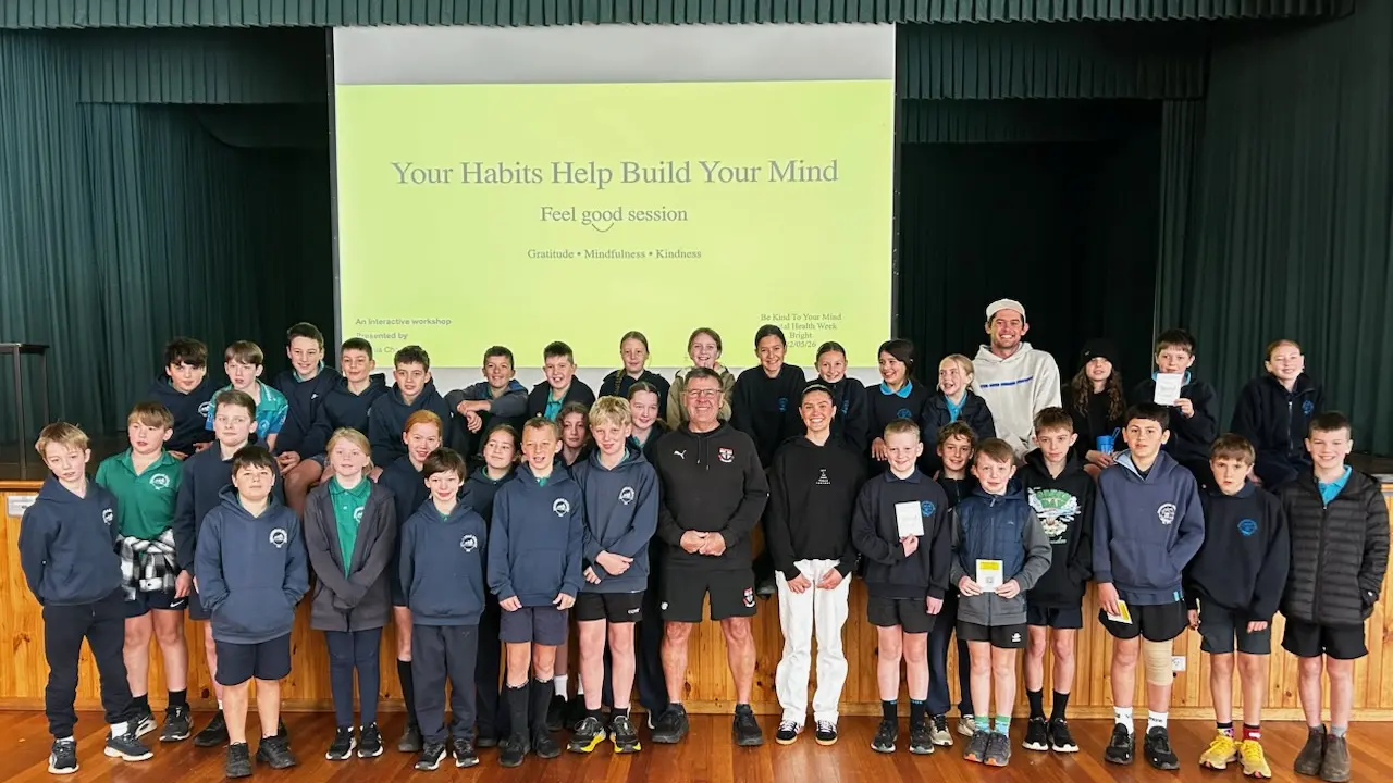 Chapmans spread positive mental health message far and wide