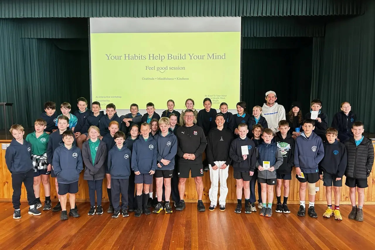 Chapmans spread positive mental health message far and wide