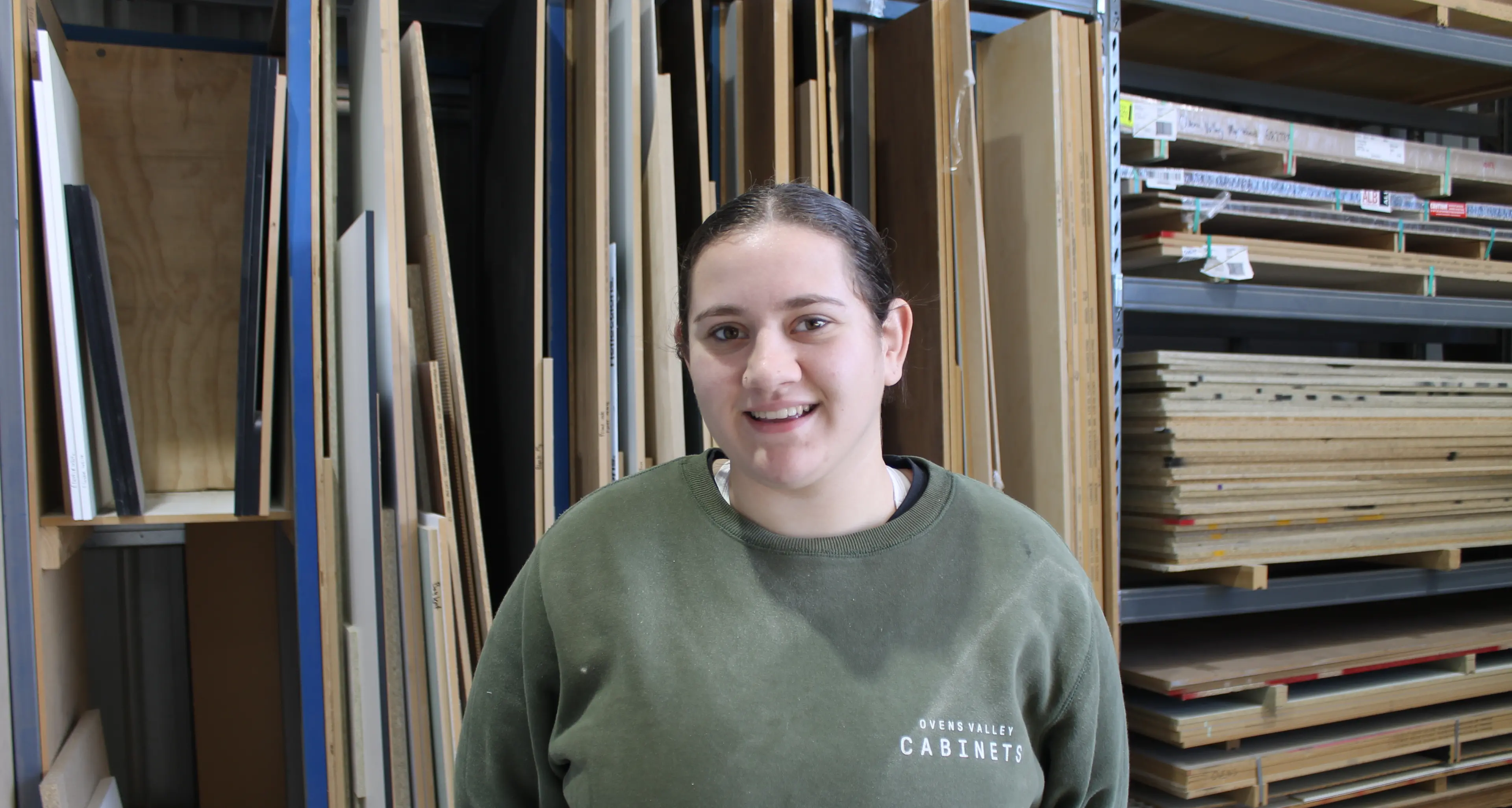 Bendigo Bank's boon for local youths taken out by cabinet-maker-in-training