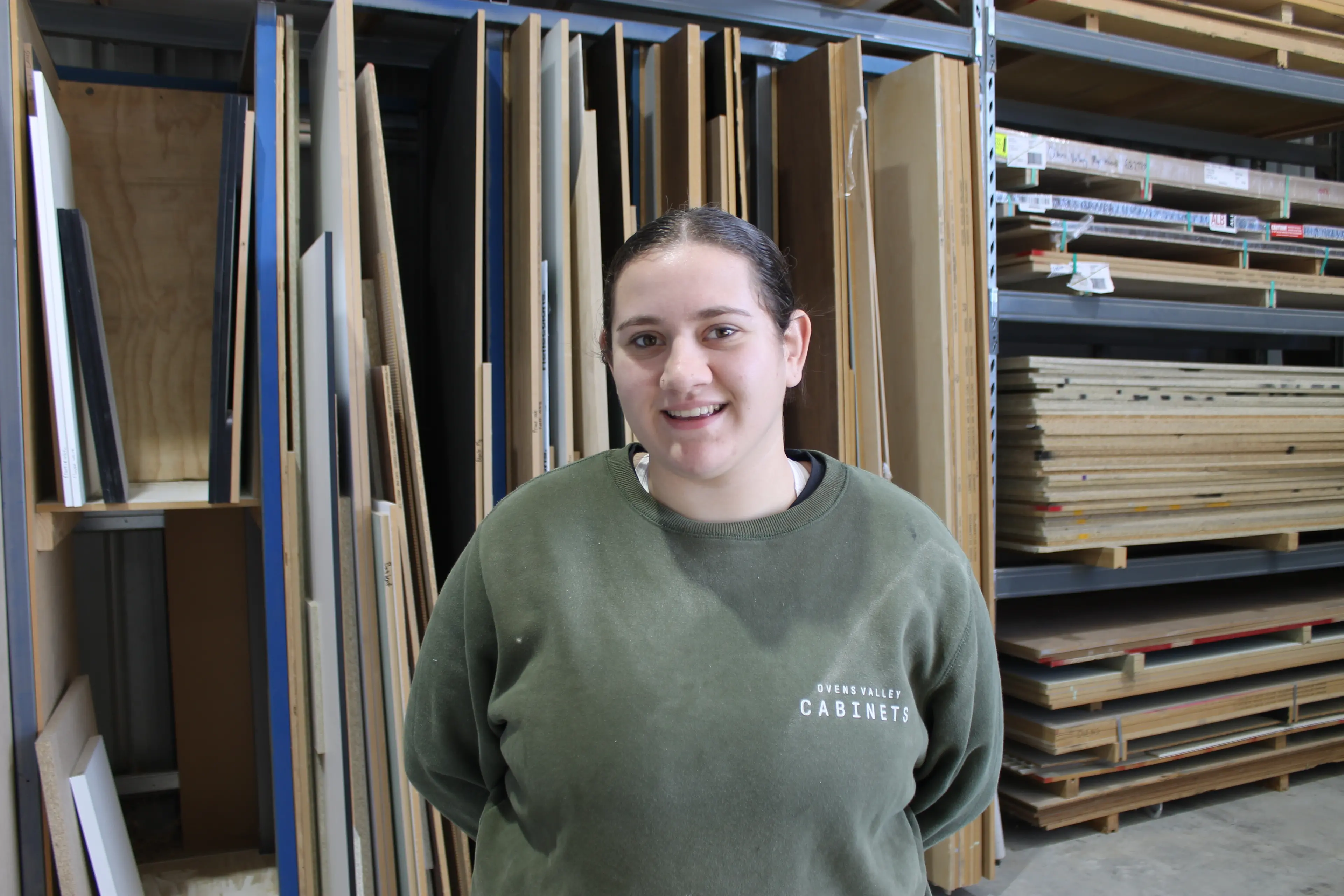 <p>SCHOLARSHIP RECIPIENT: Ella Iaria has used the $5000 Stuart Hargreaves Scholarship to help expand her skills within the cabinet making trade. PHOTO: Phoebe Morgan</p>\\n