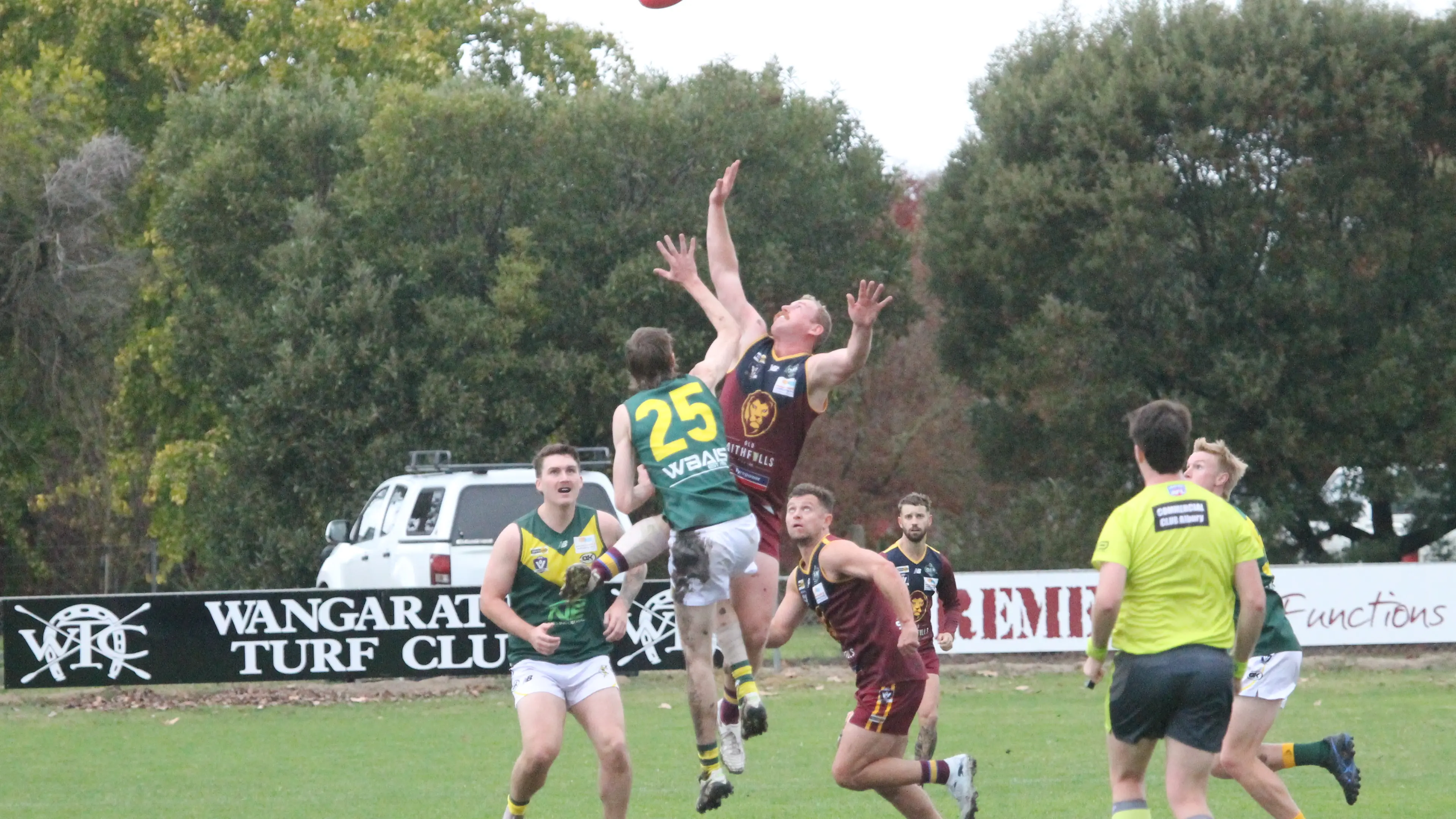 Lions dominate Hoppers, in prime position at season midpoint
