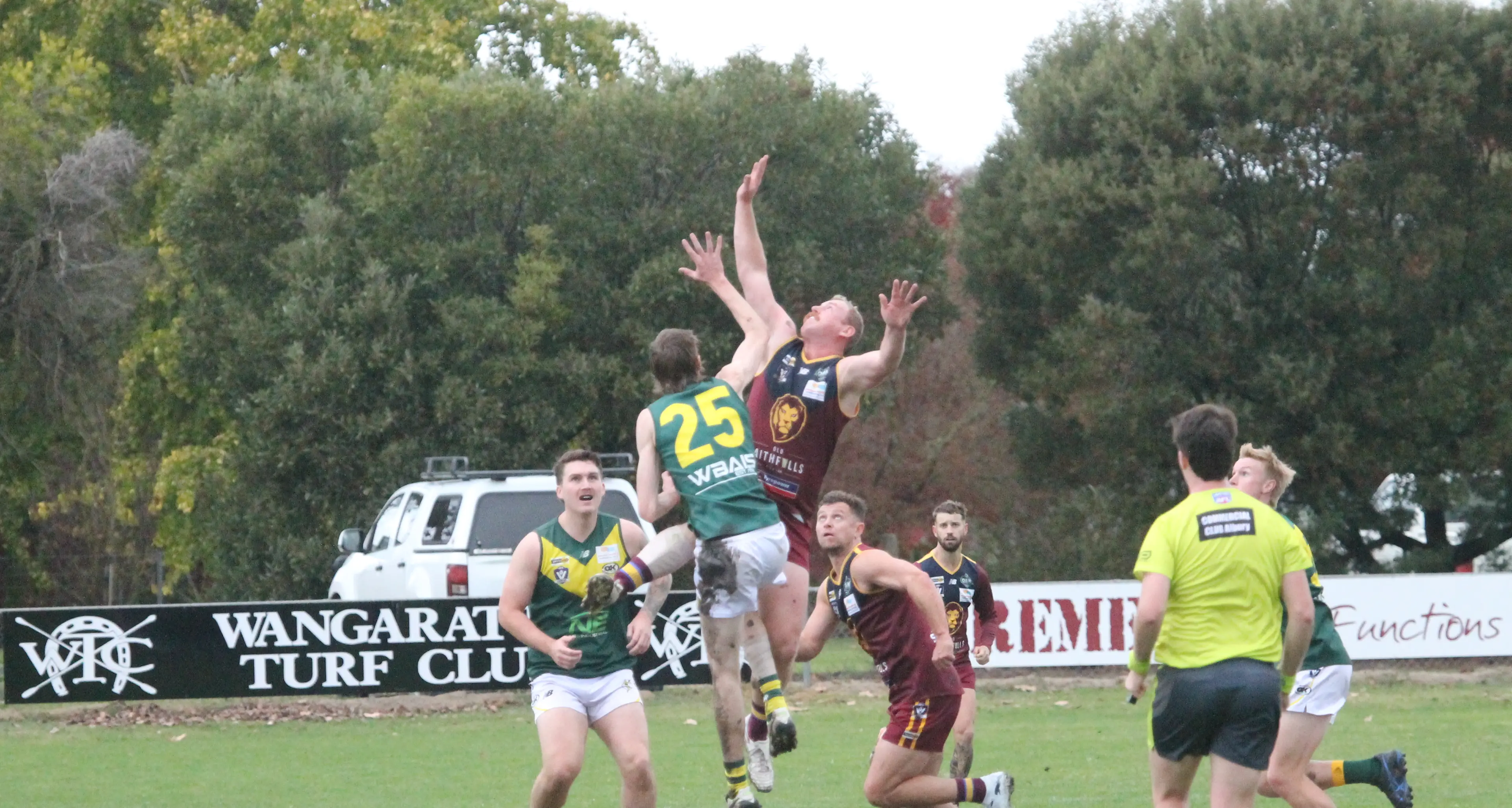 Lions dominate Hoppers, in prime position at season midpoint