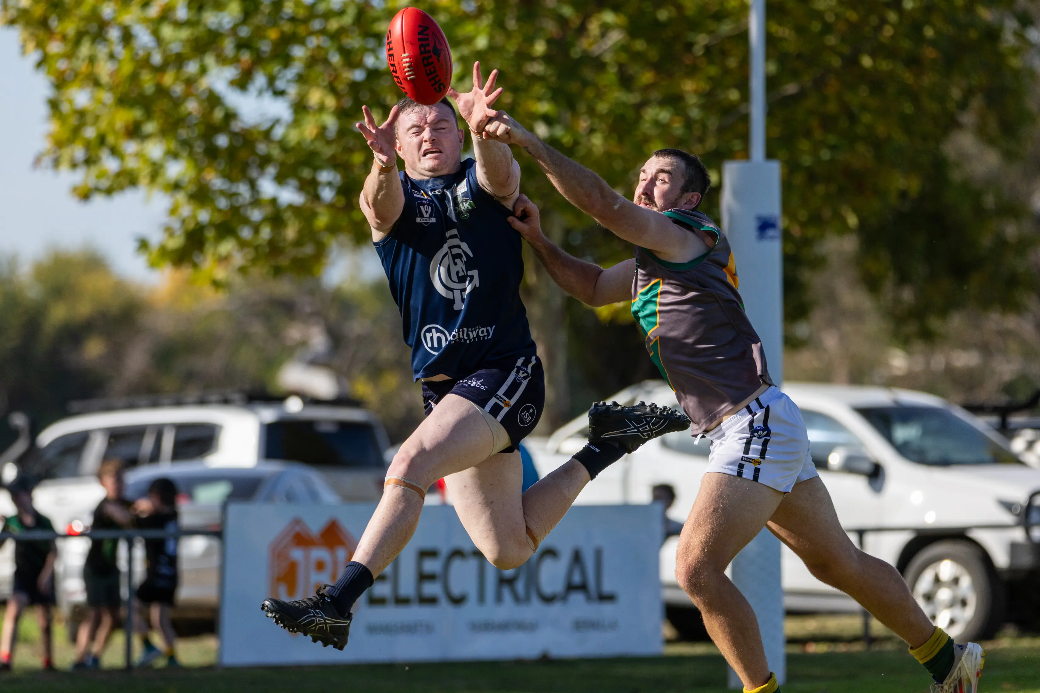 <p>GOLDEN BOOT: Greta\\'s Harry Moran leads the league goalkicking charts with 45 goals from nine matches played. PHOTO: Marc Bongers.</p>\\n