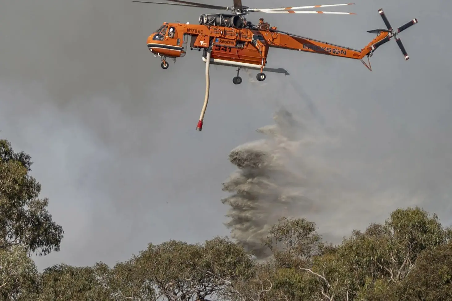 Bolstering firefighting capabilities from the air