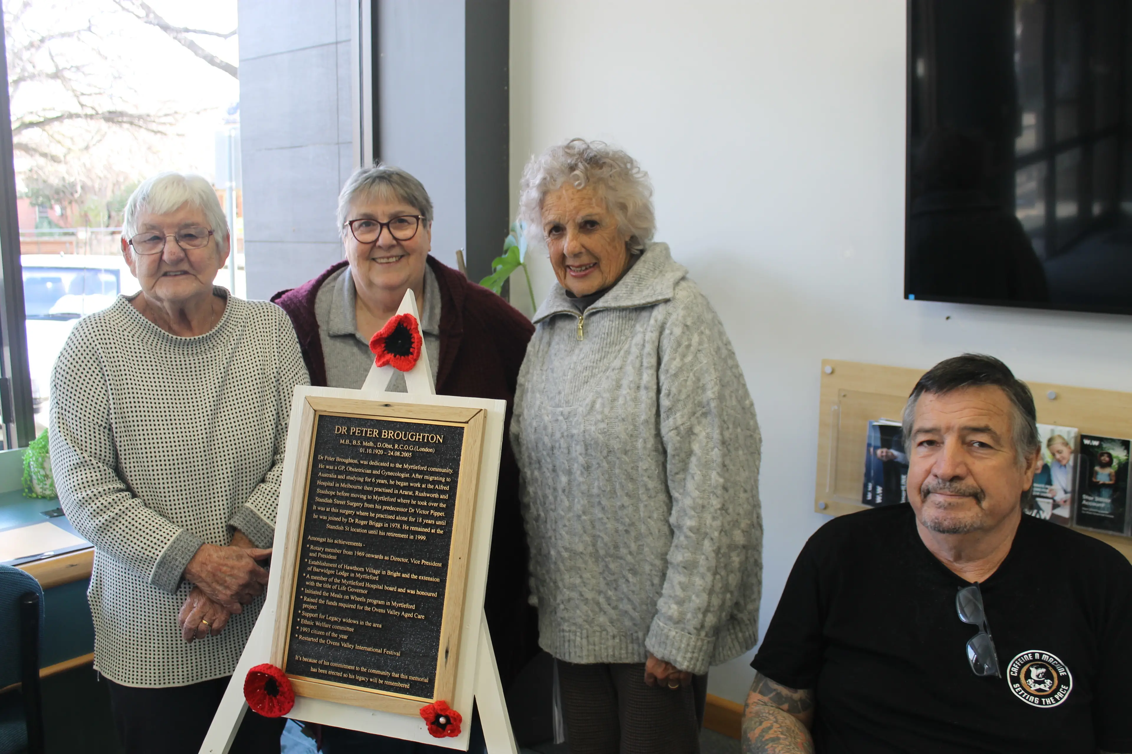 Beloved Dr Broughton to be immortalised in bronze