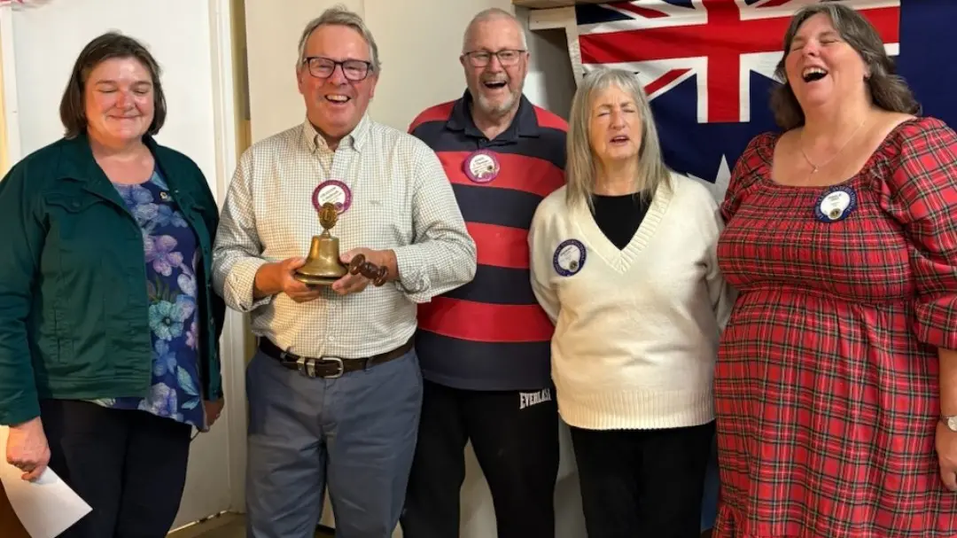 Badrock inducted as president Bright Lions Club changeover dinner
