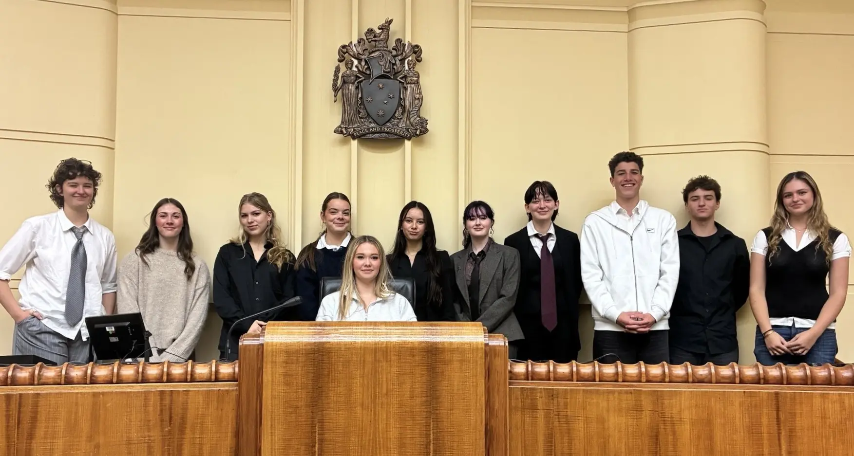 Students' legal excursion sees them exercise their arbitral arguments