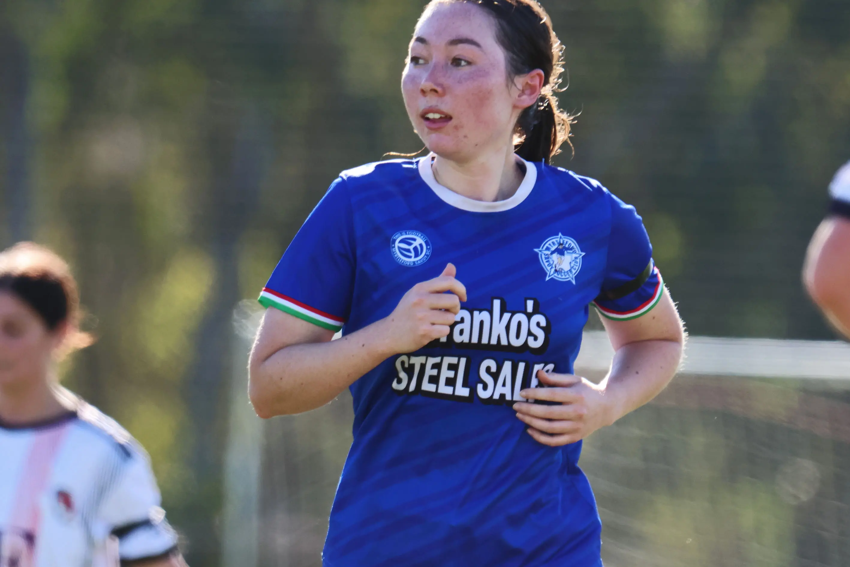 <p>A BRACE: Collette Suter scored two goals for Savoy against Melrose. PHOTO: Janet Watt</p>\\n