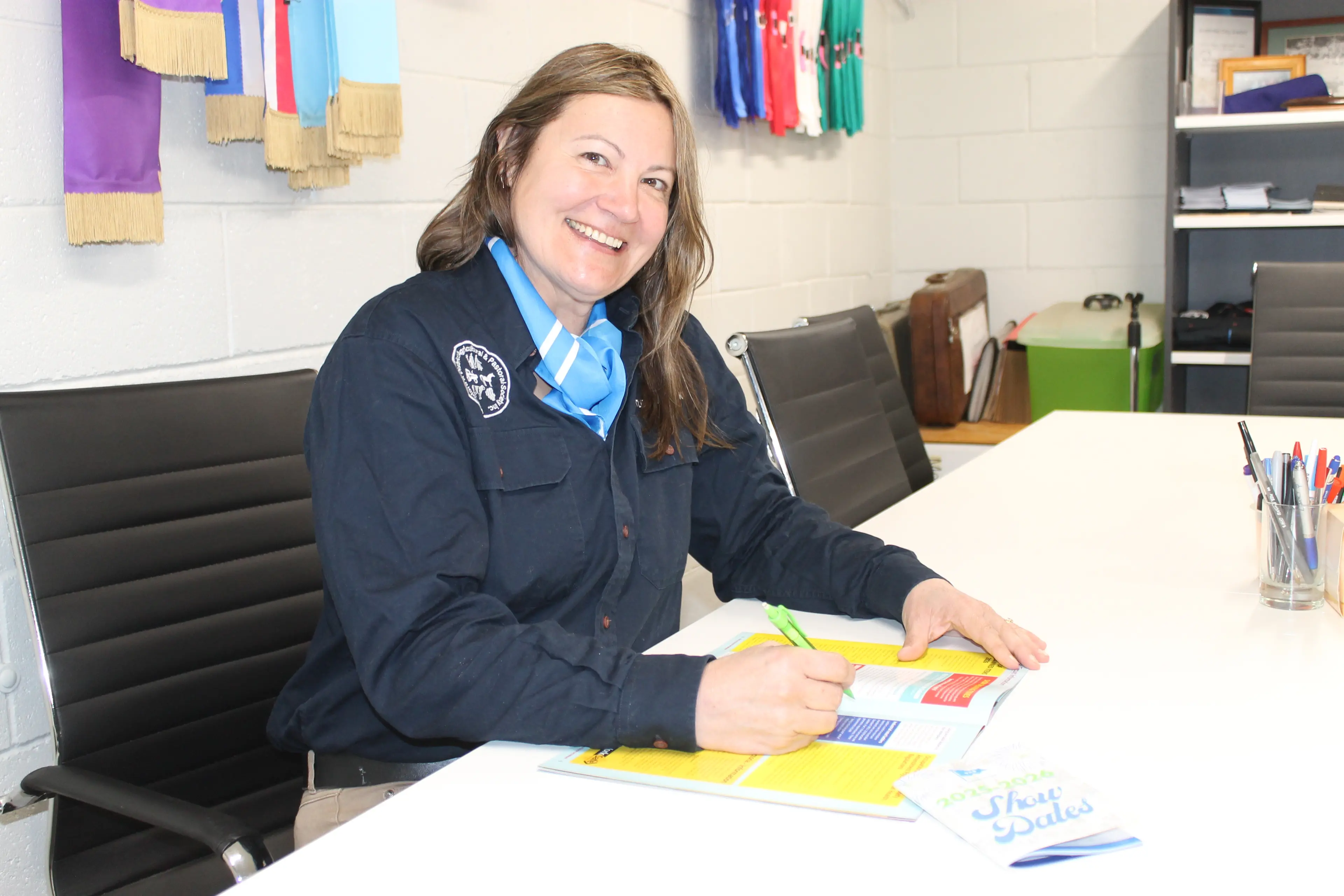 <p>APPOINTMENT ACCOLADE: Deb Geddes has been reappointed as deputy chair of the Victorian Agricultural Shows. She and the Myrtleford Show team are already busy arranging the schedule for this year\\'s show in October. PHOTO: Phoebe Morgan</p>\\n